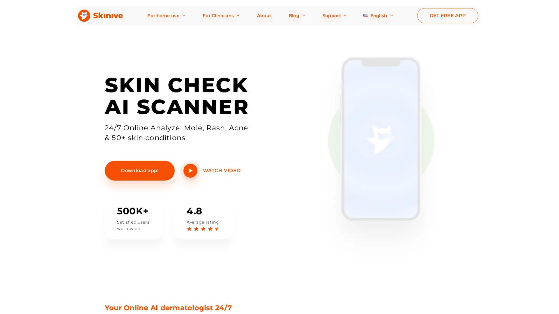 Skinive AI screenshot