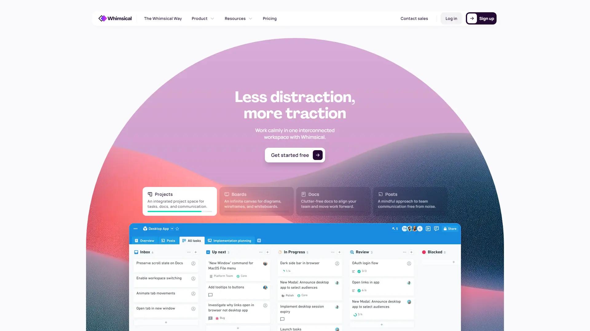 Whimsical screenshot