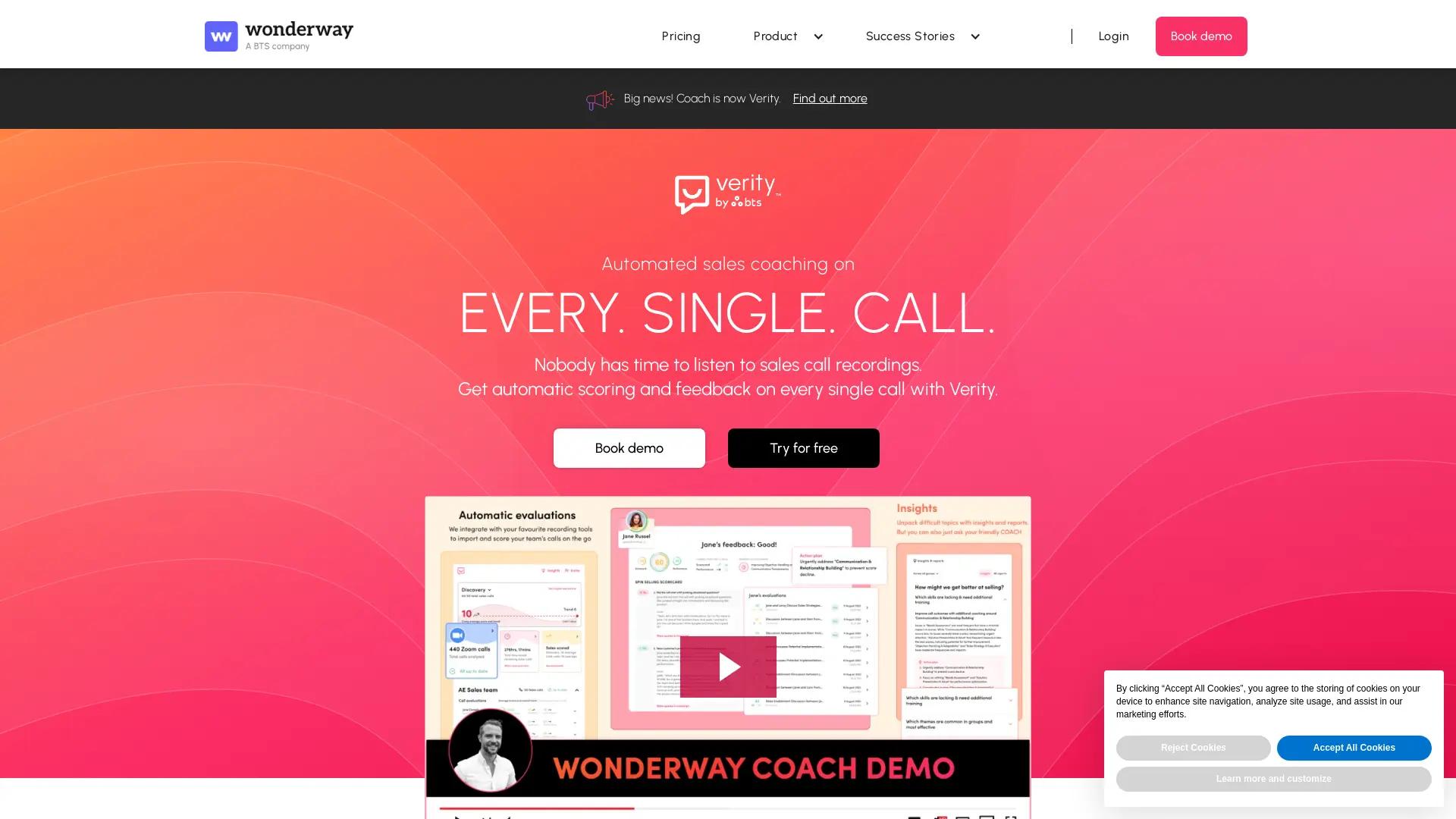 Wonderway COACH screenshot