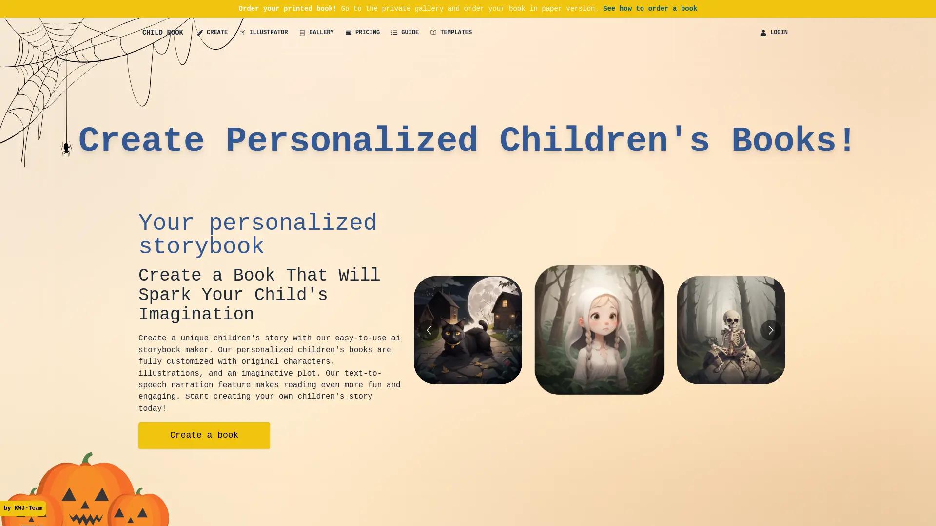 Childbook AI screenshot