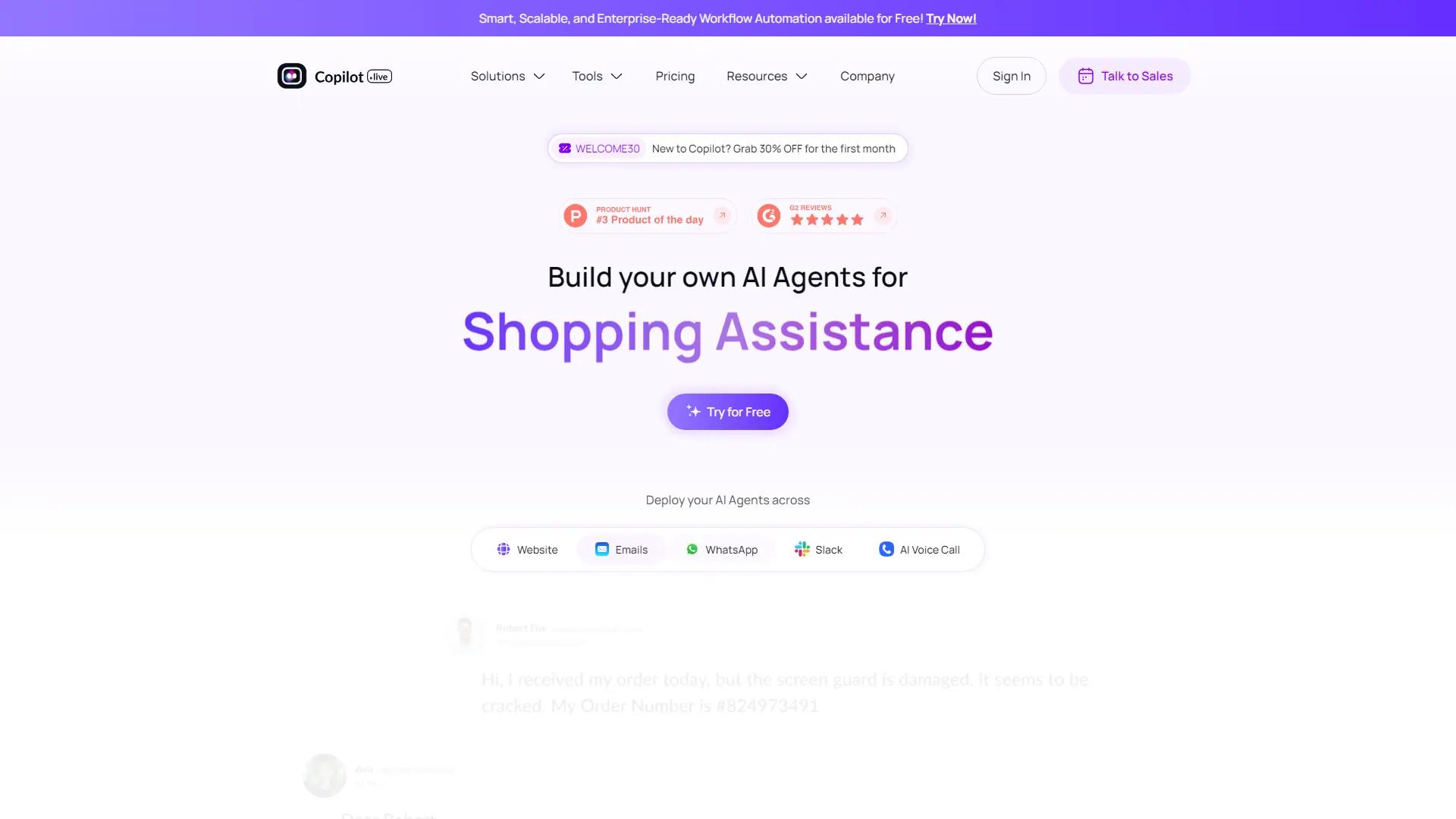 CoPilot.Live screenshot