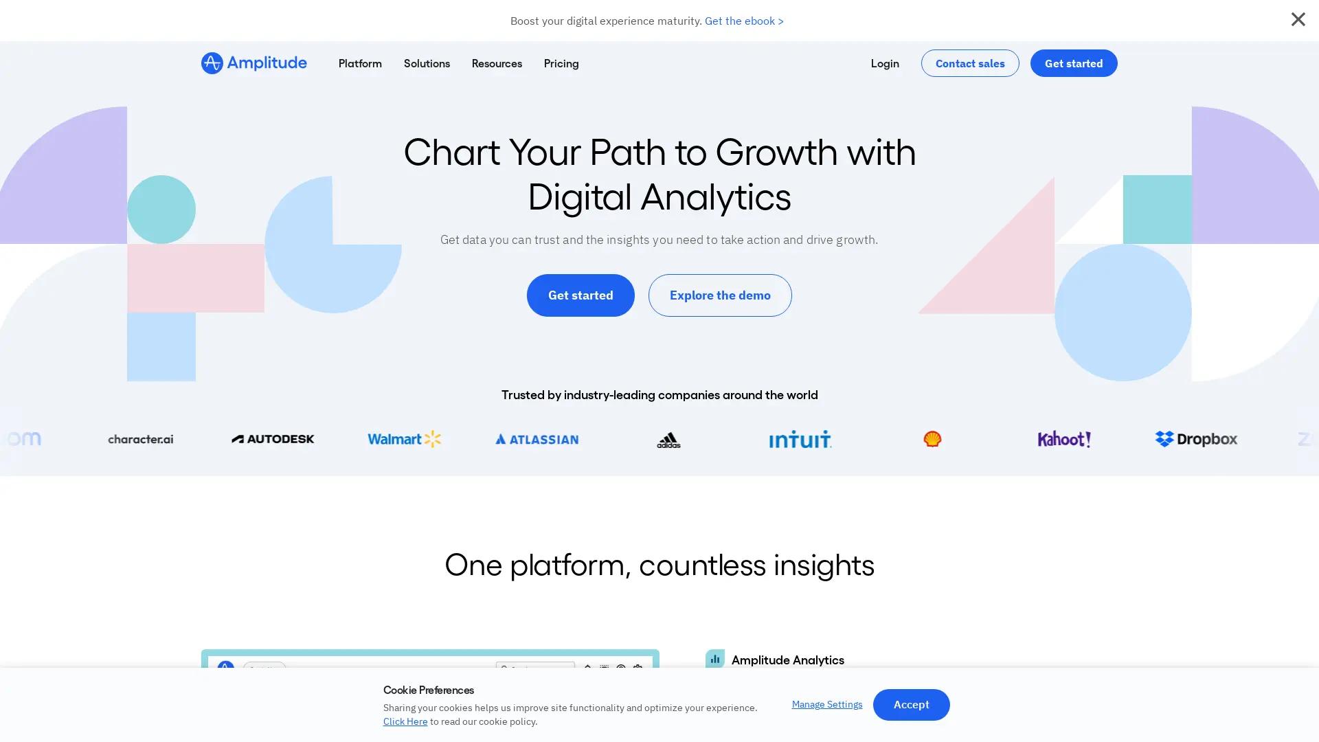 Amplitude screenshot