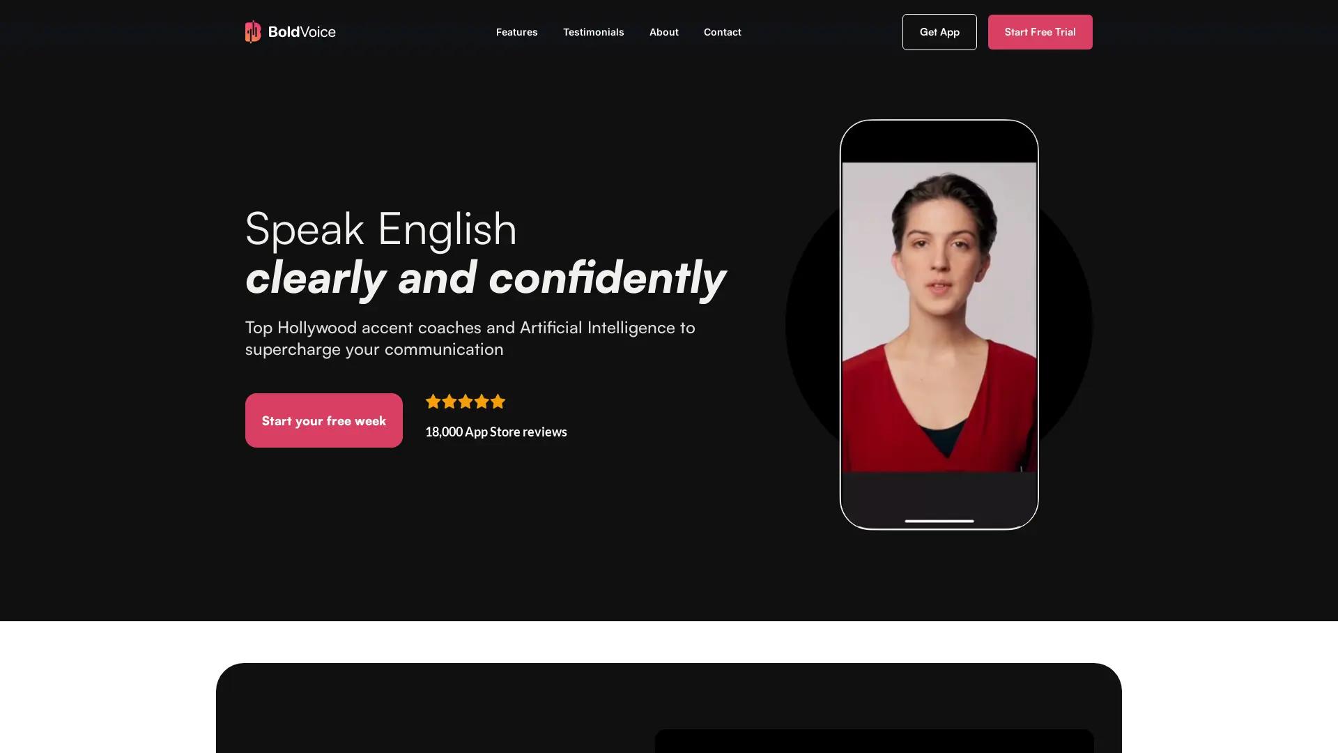 BoldVoice screenshot