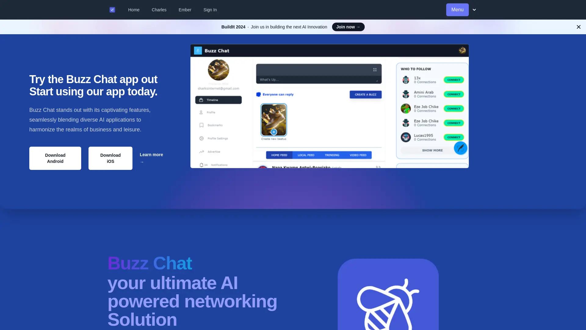 Buzz Chat screenshot