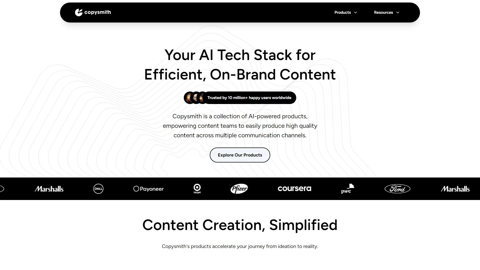 Copysmith screenshot