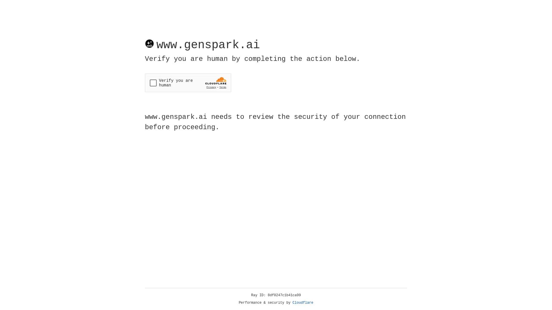 Genspark screenshot