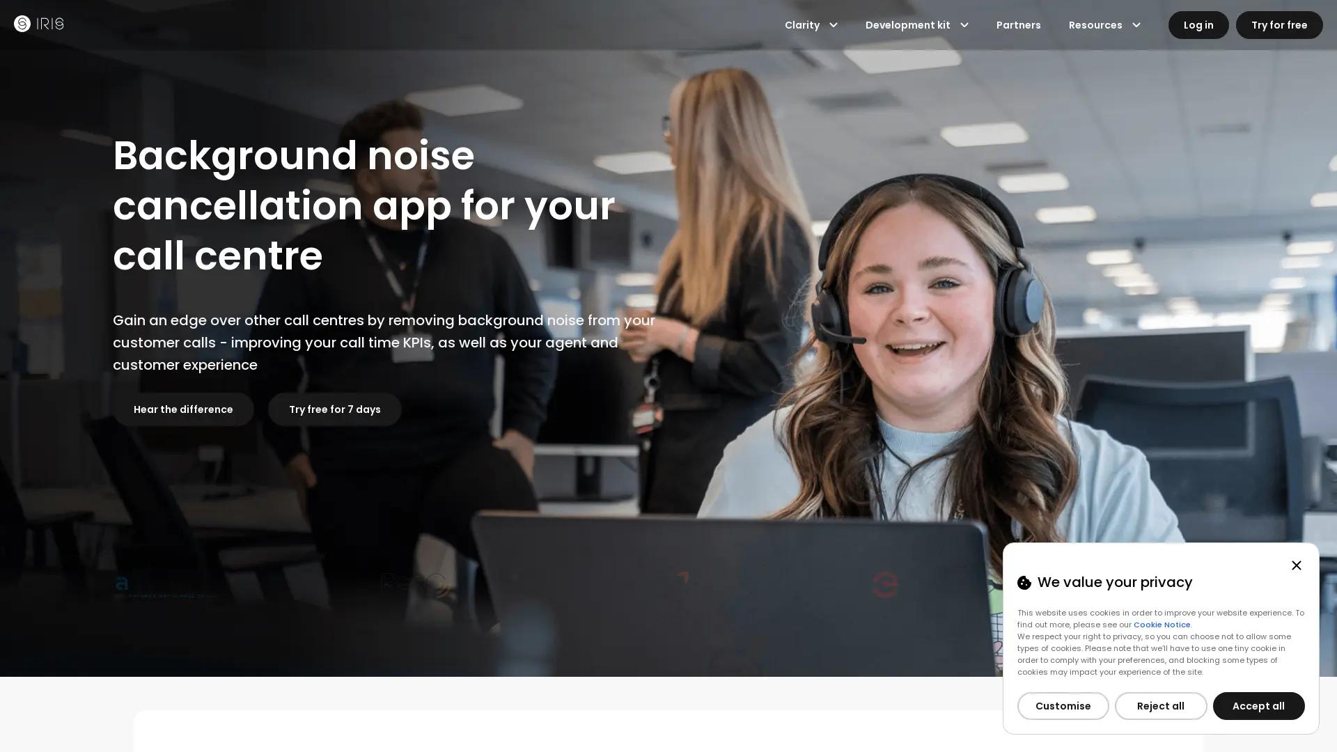 IRIS Clarity screenshot