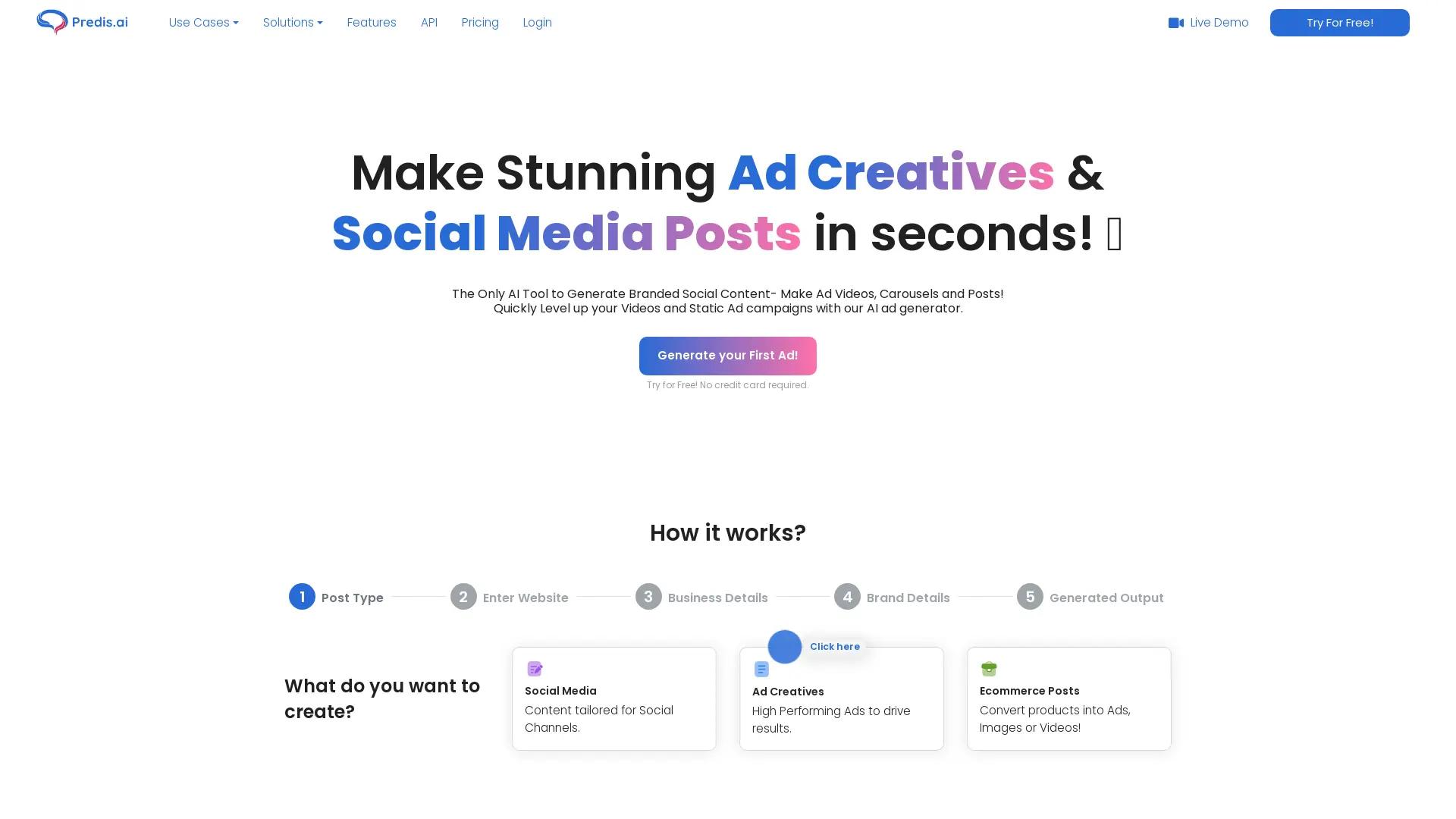 Predis AI screenshot