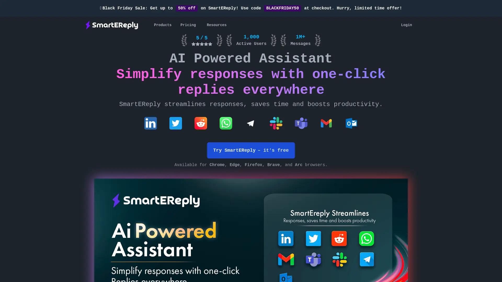 SmartEReply screenshot