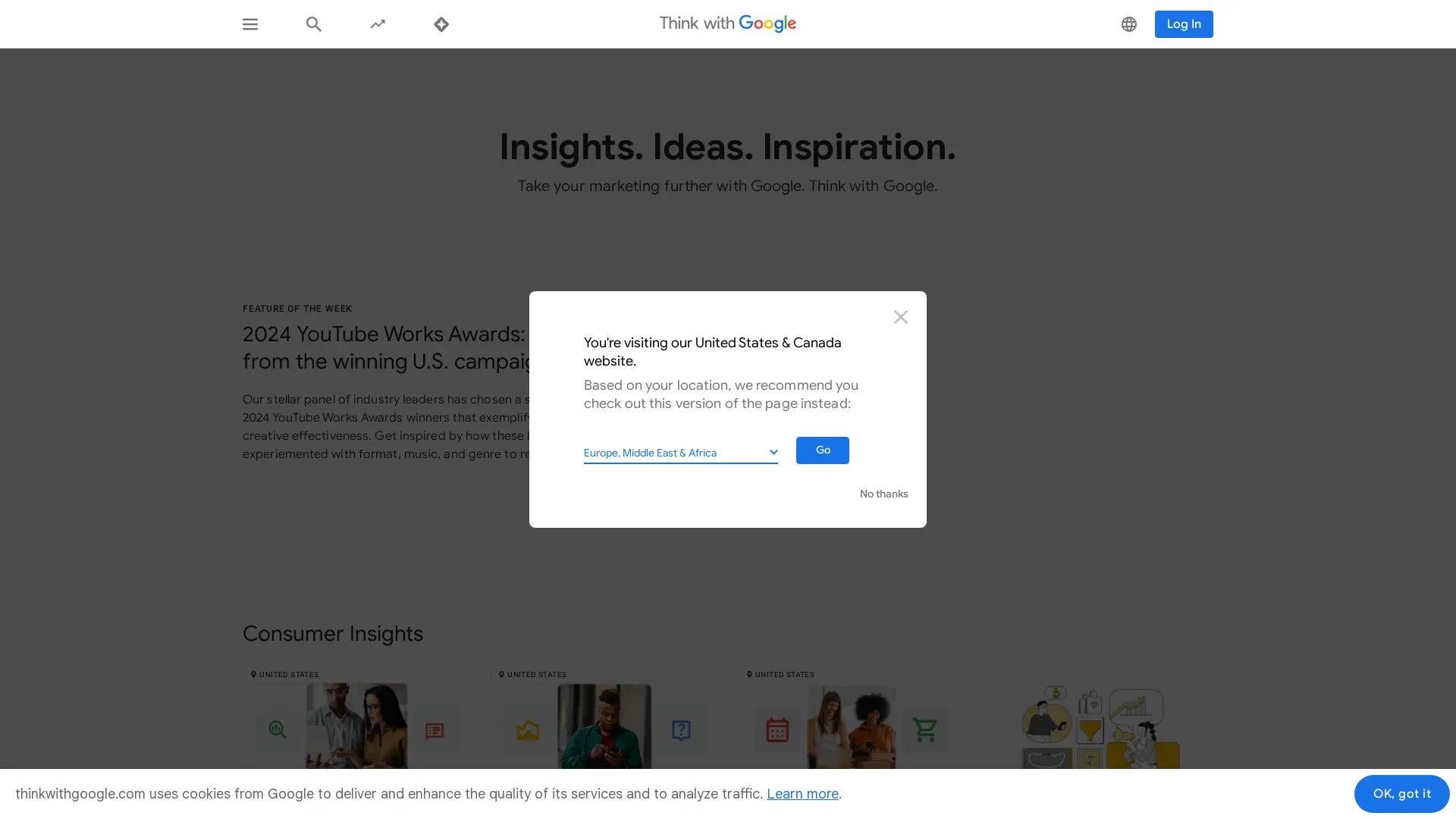Think with Google screenshot