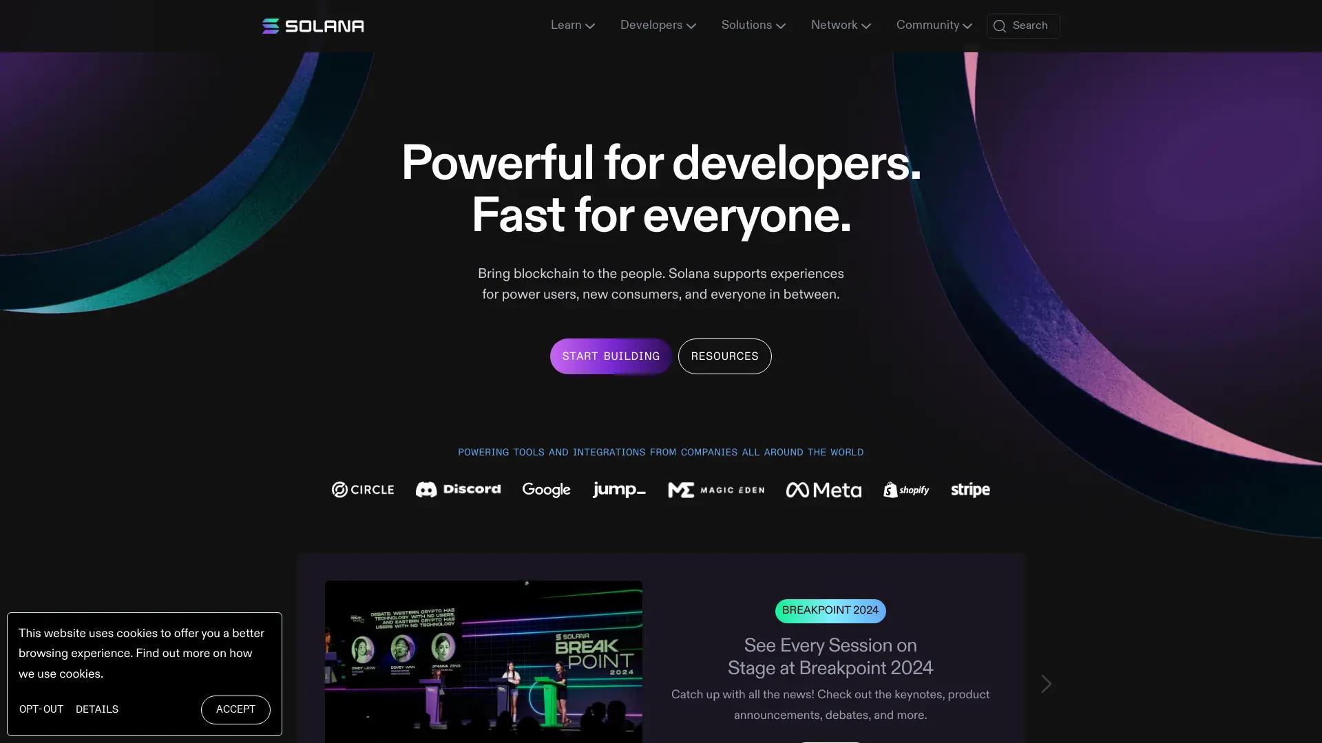 Web3 Infrastructure for Everyone screenshot