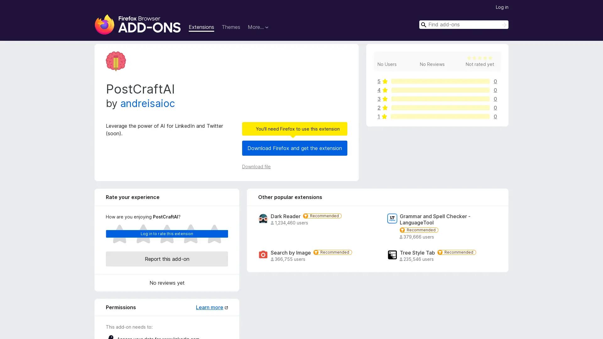 PostCraft Content Creator screenshot
