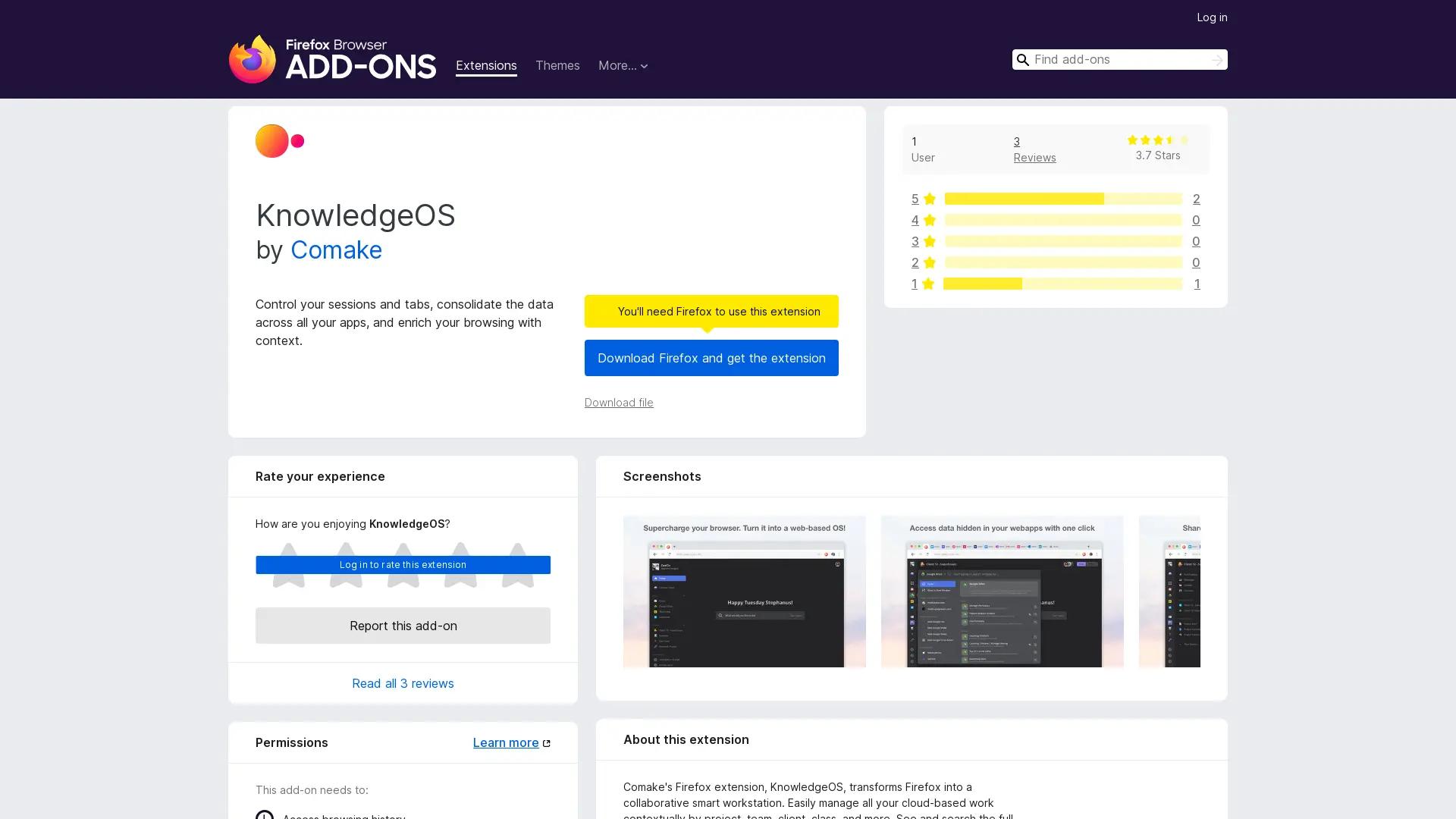 KnowledgeOS Platform screenshot