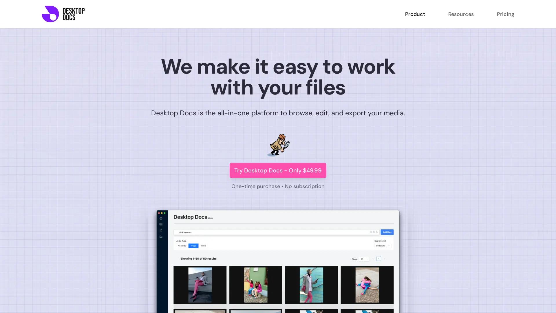 Desktop Docs screenshot