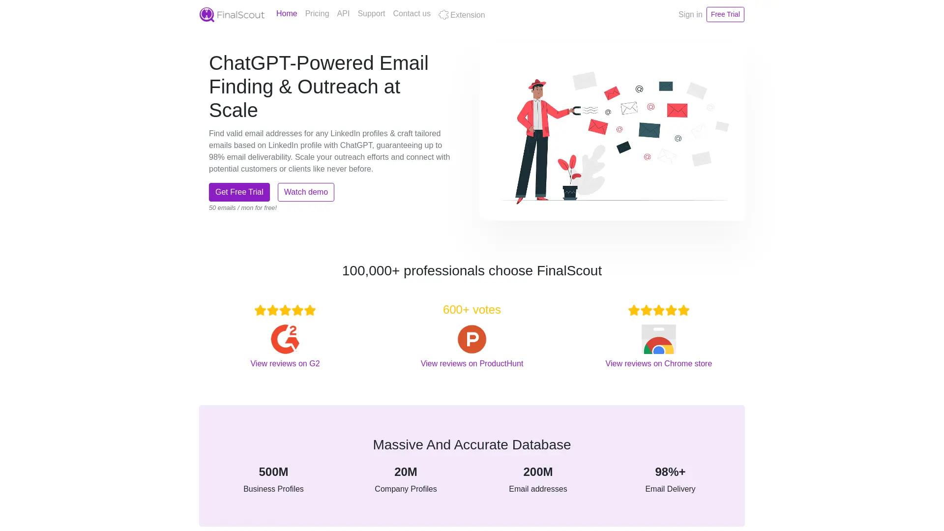 Finalscout screenshot