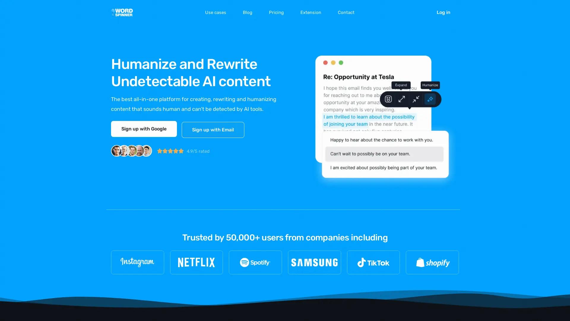 Word Spinner screenshot
