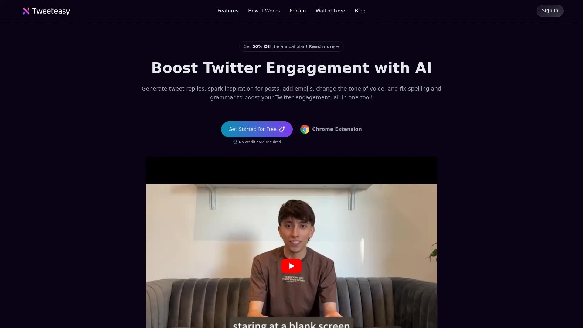 Tweeteasy screenshot