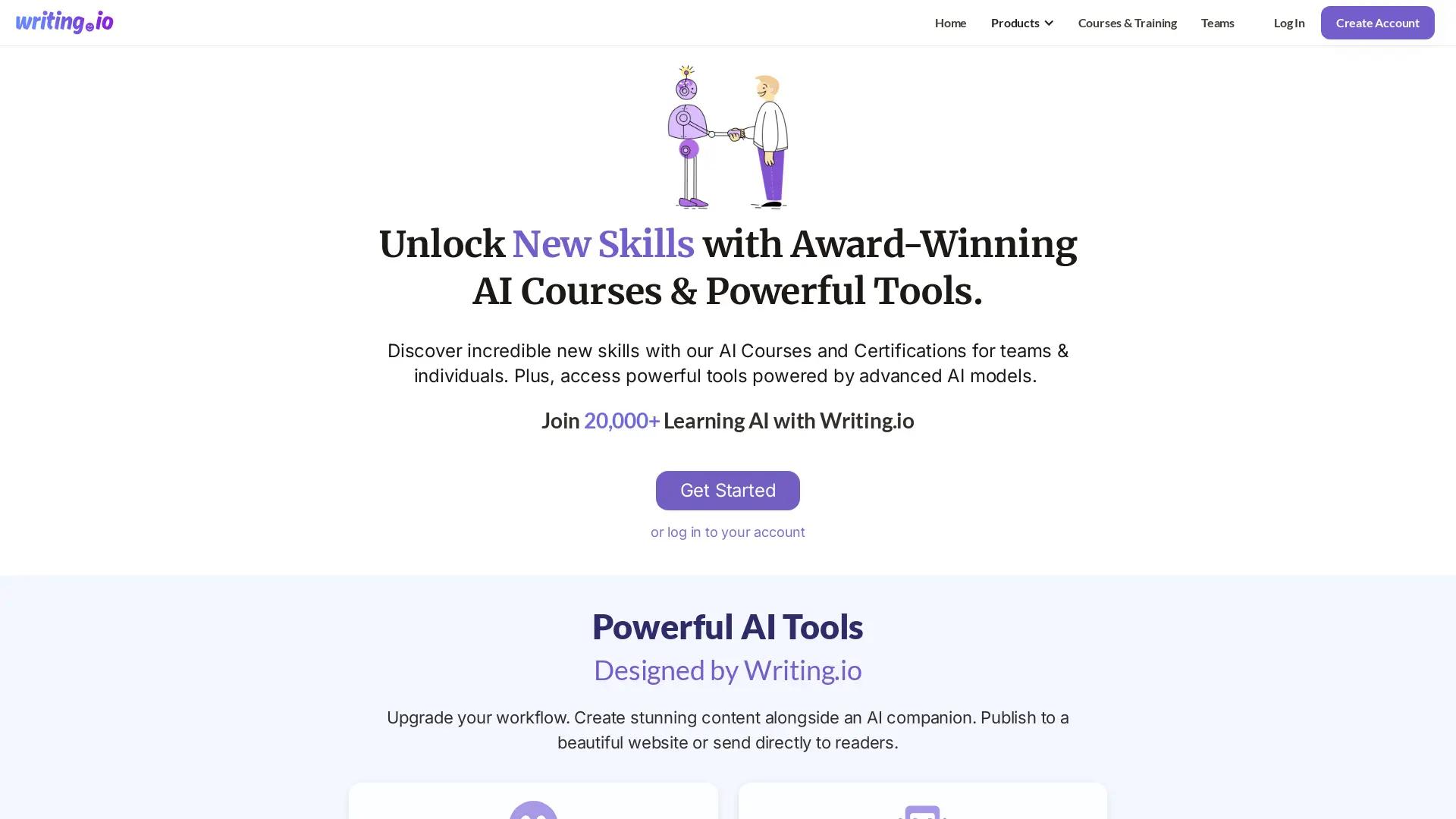 Writing.Io screenshot