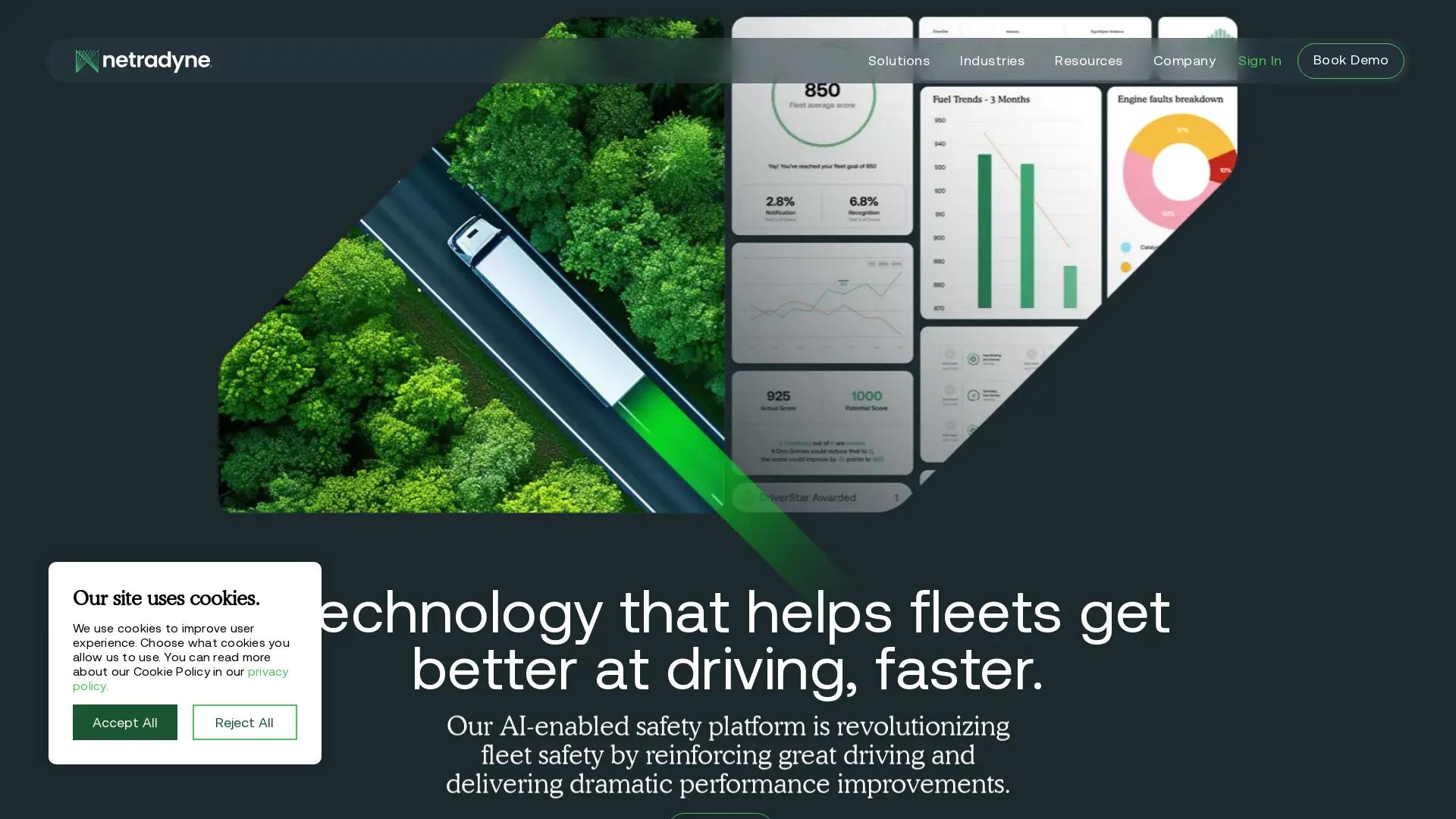 Driver-i Fleet System screenshot
