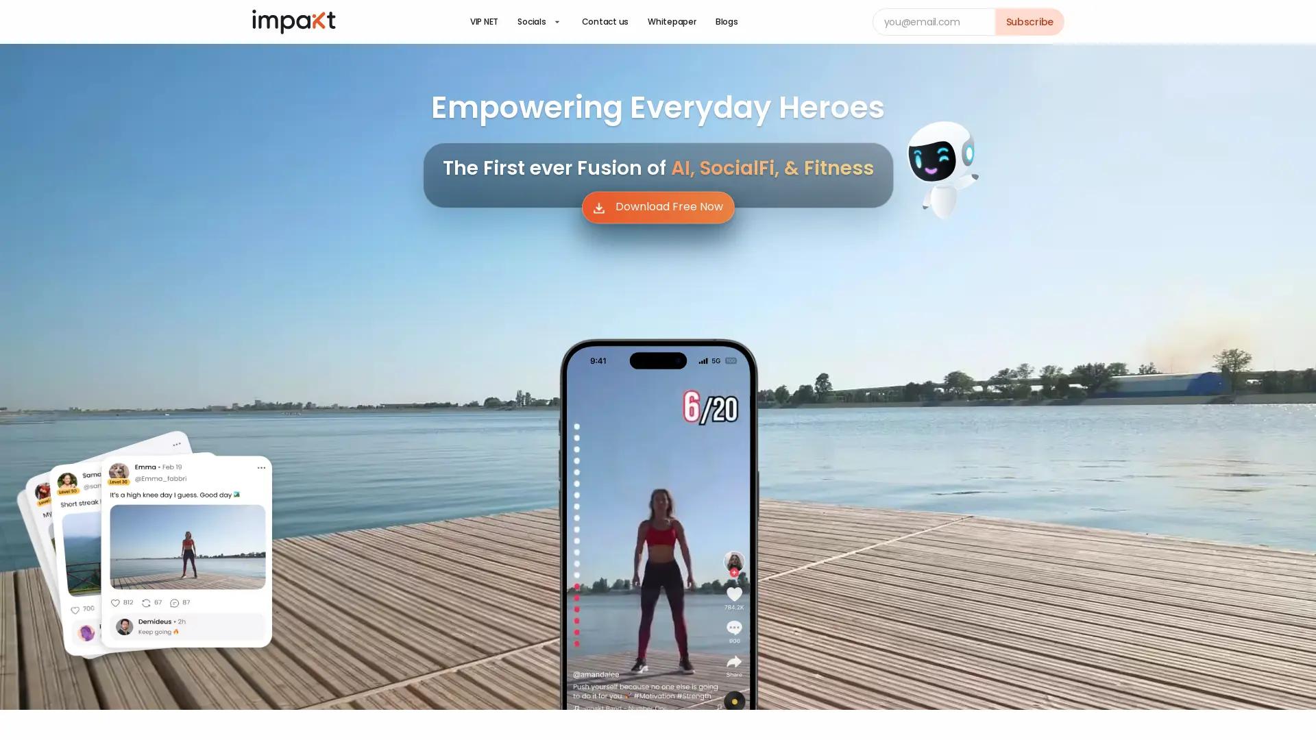 Impakt AI Coach screenshot