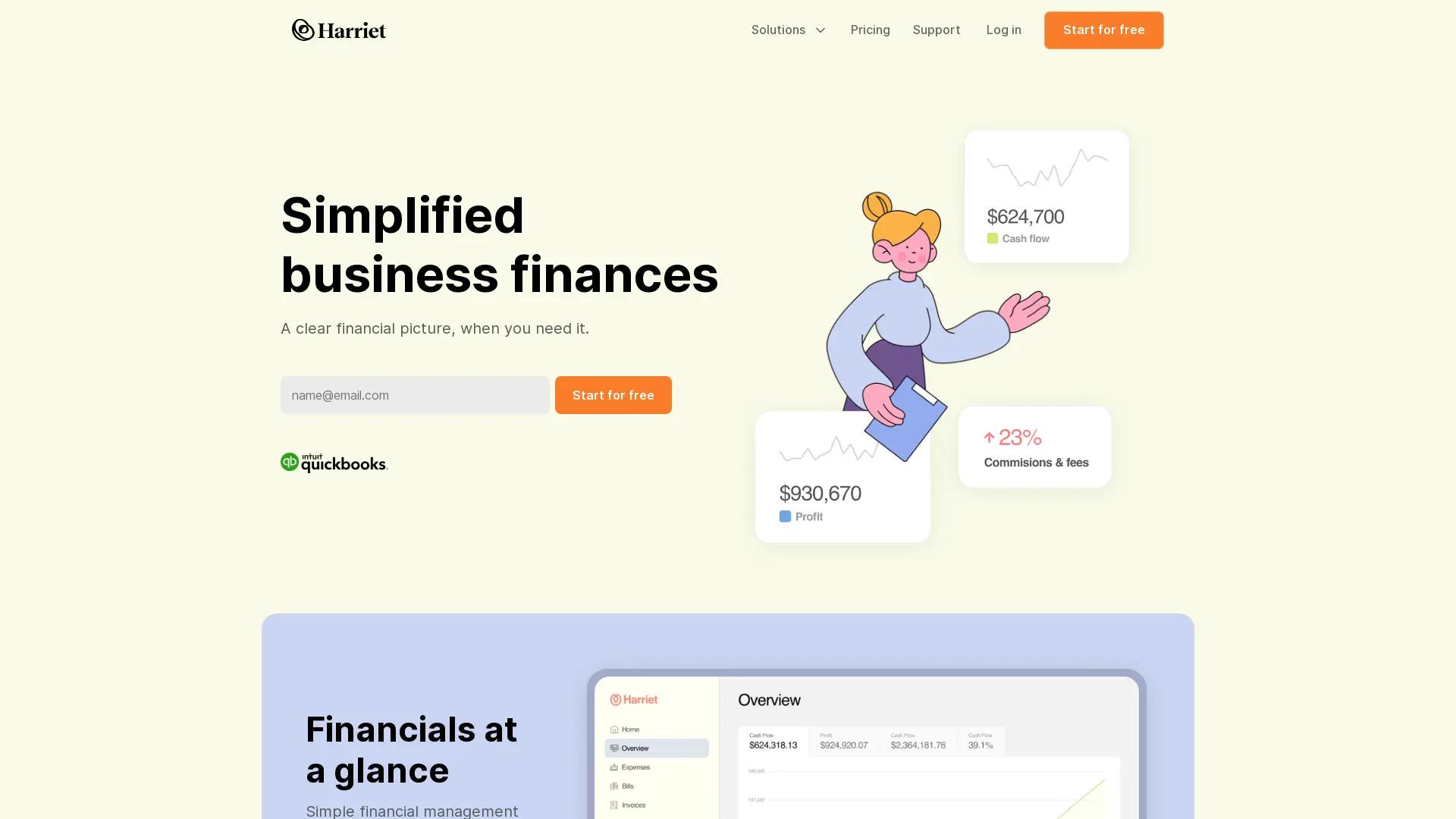 Harriet.Ai screenshot