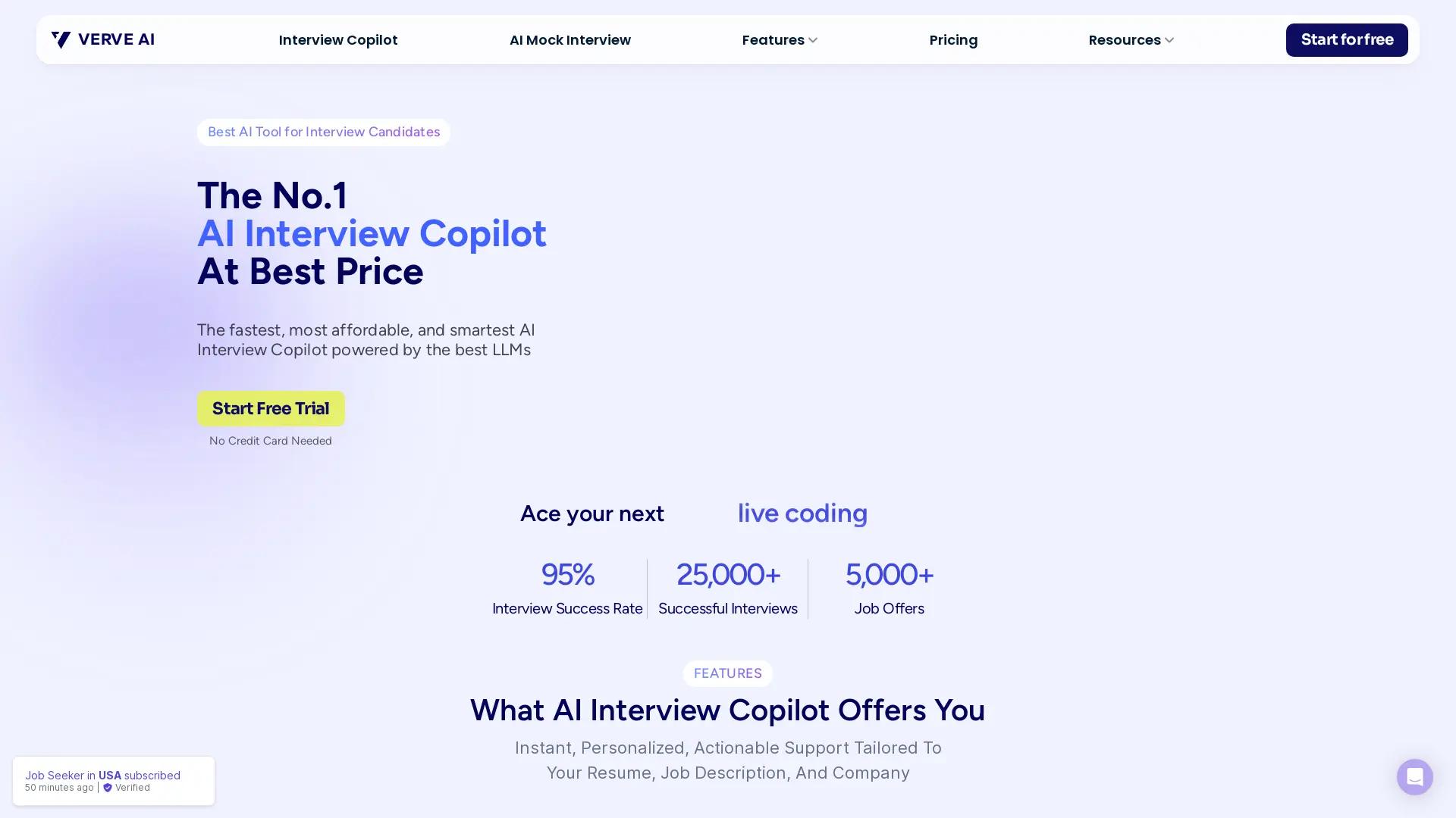 Verve AI - Interview Copilot screenshot