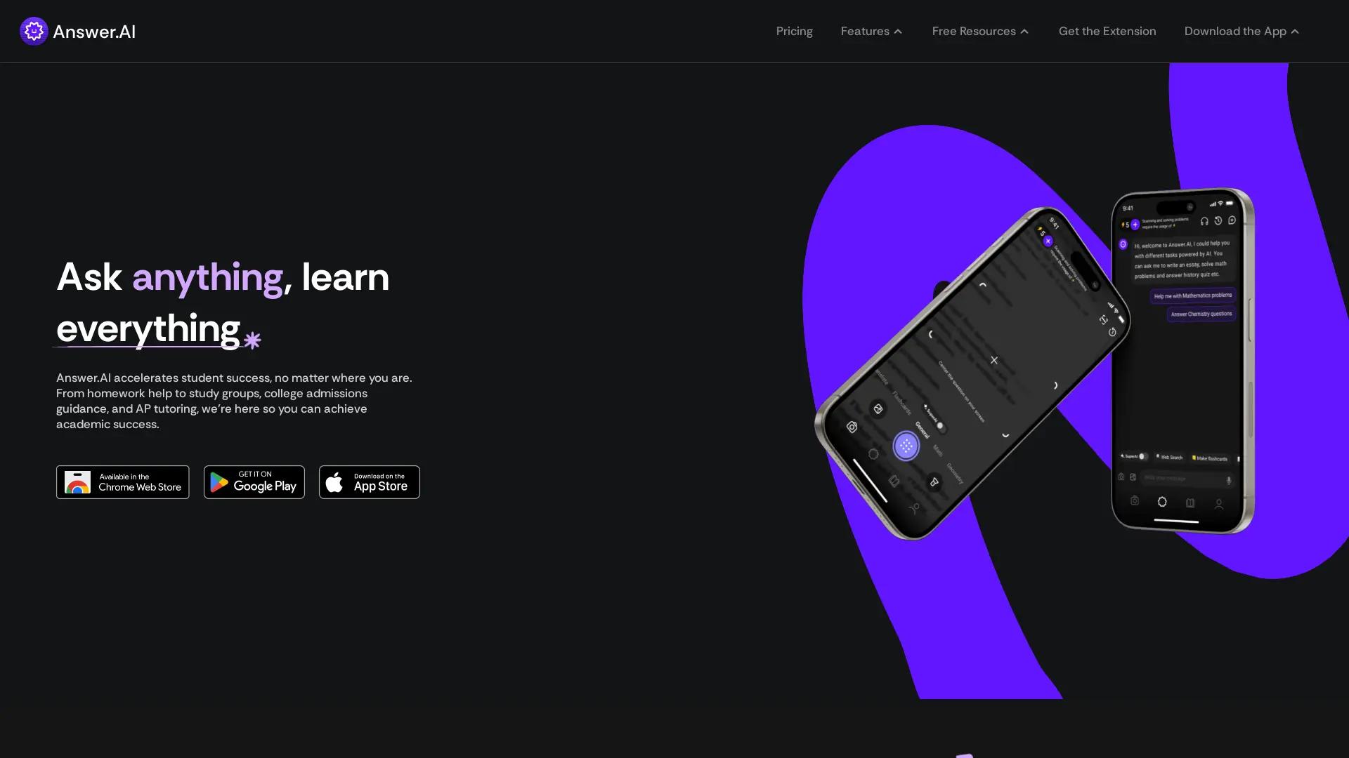 Answer AI screenshot