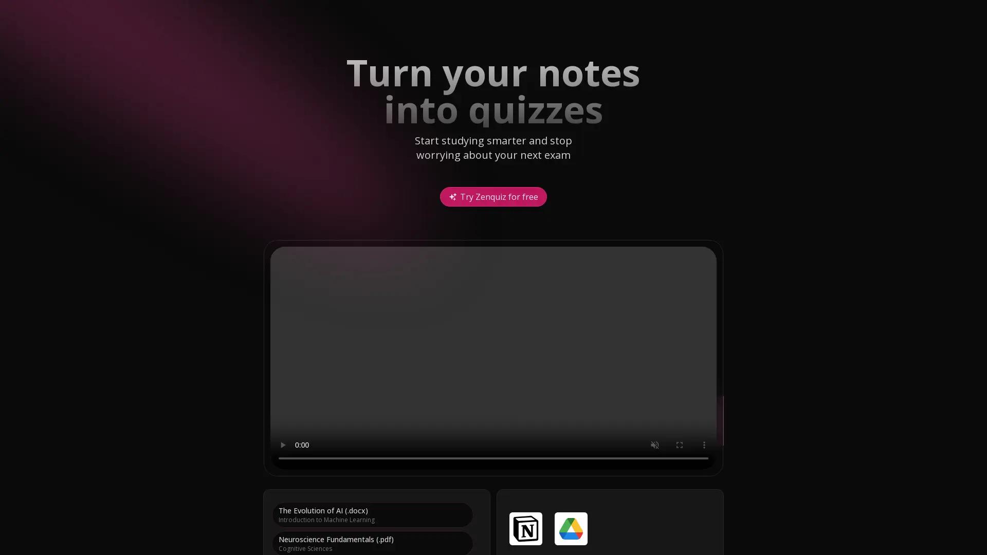 Zenquiz.App screenshot
