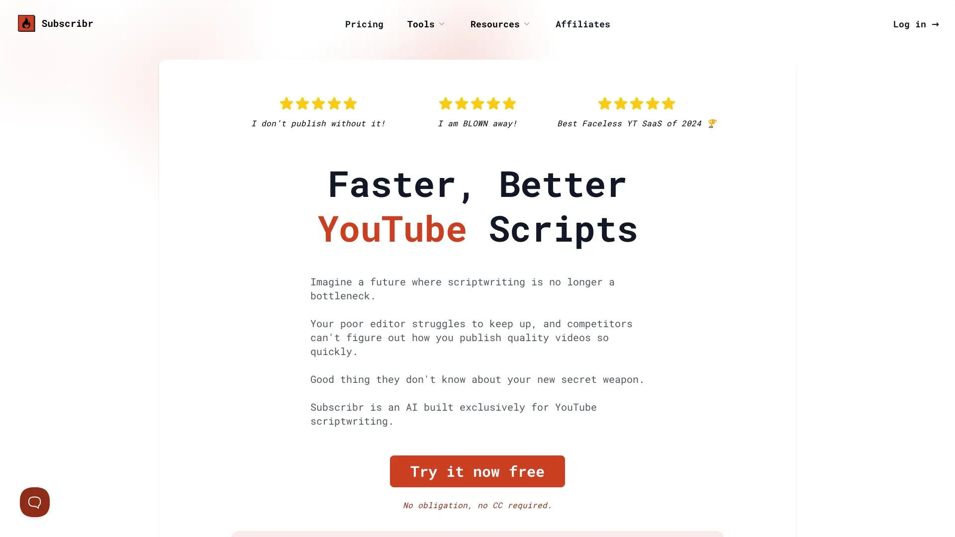 Subscribr screenshot