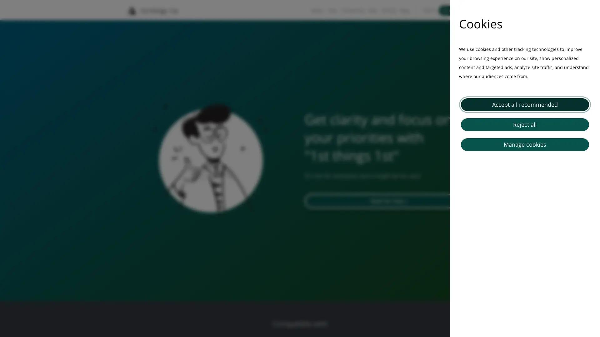 1st Things 1st screenshot