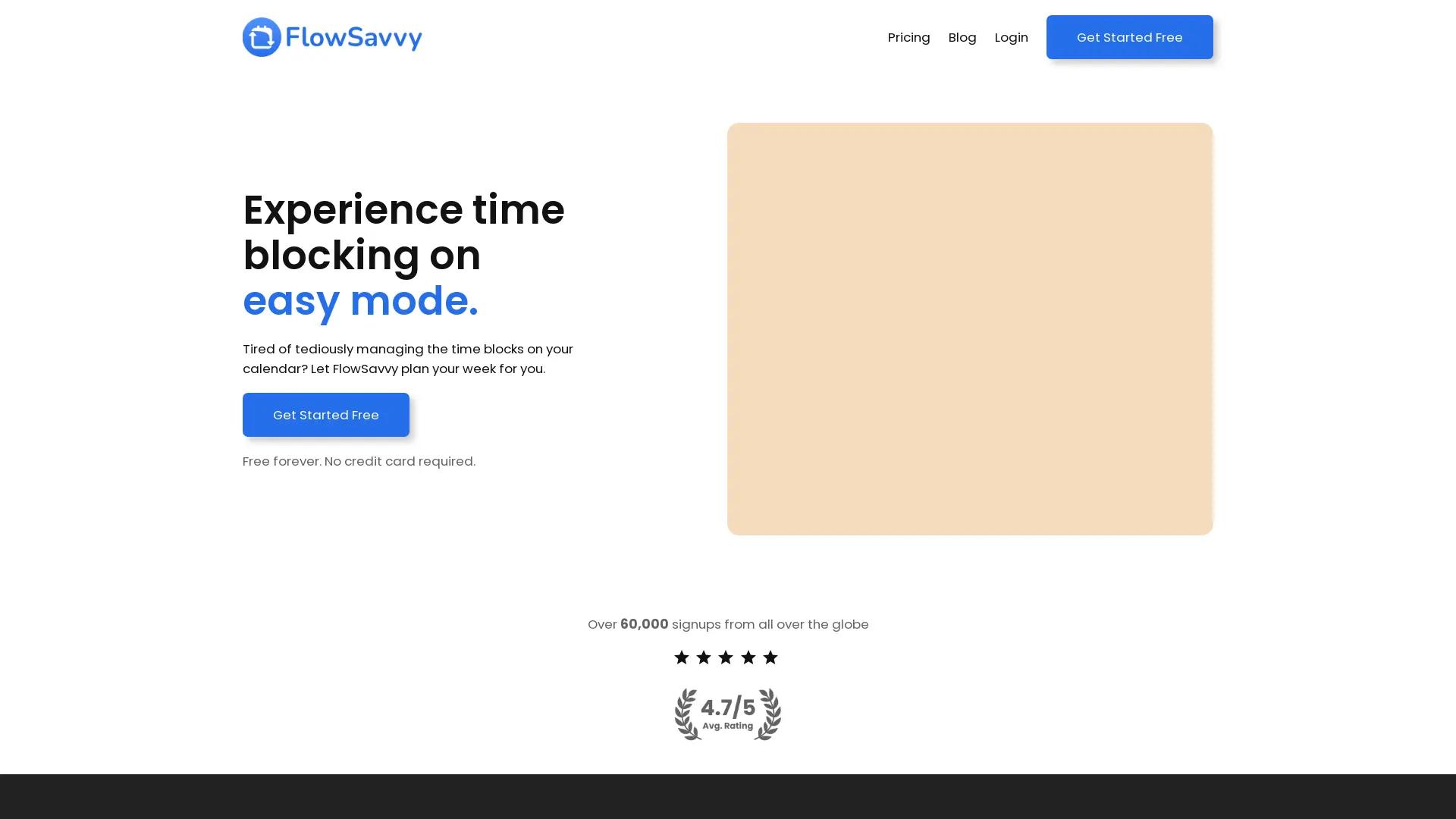 FlowSavvy screenshot