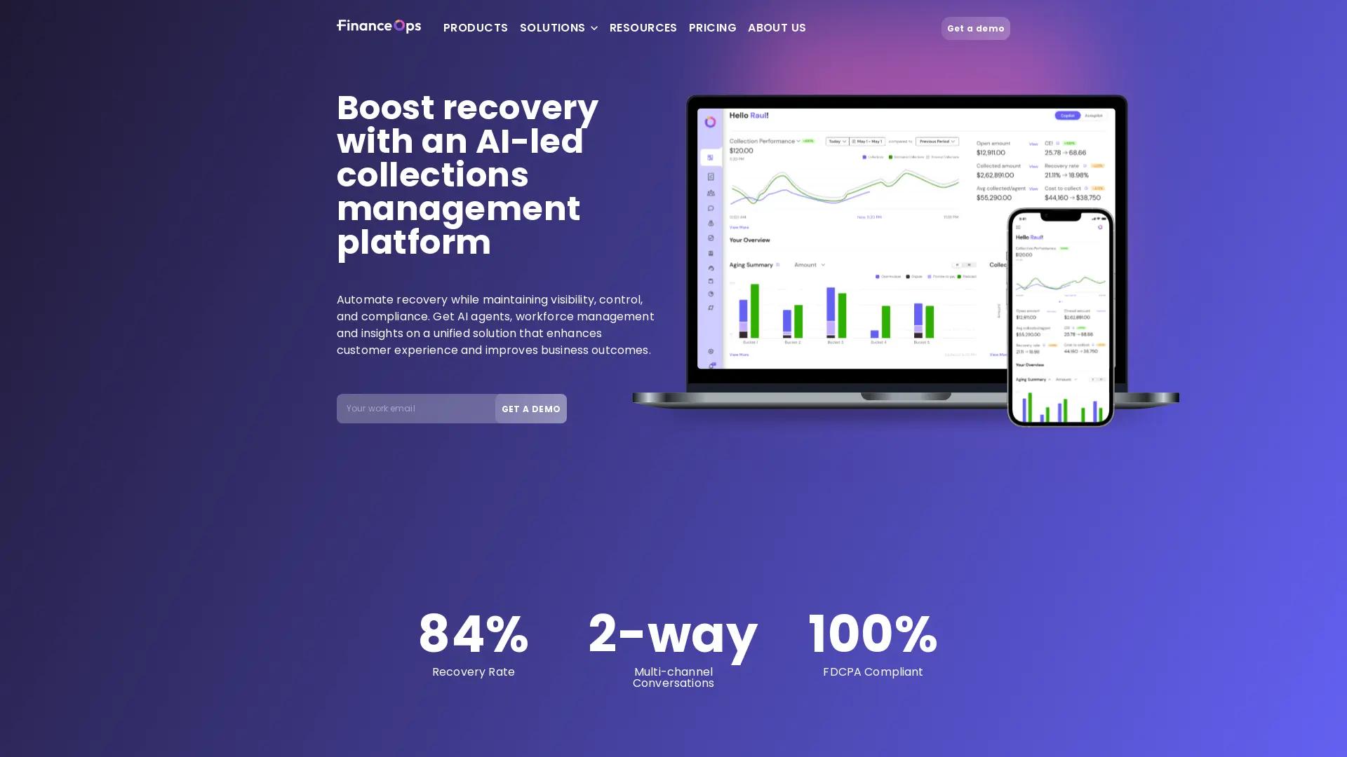 FinanceOps screenshot