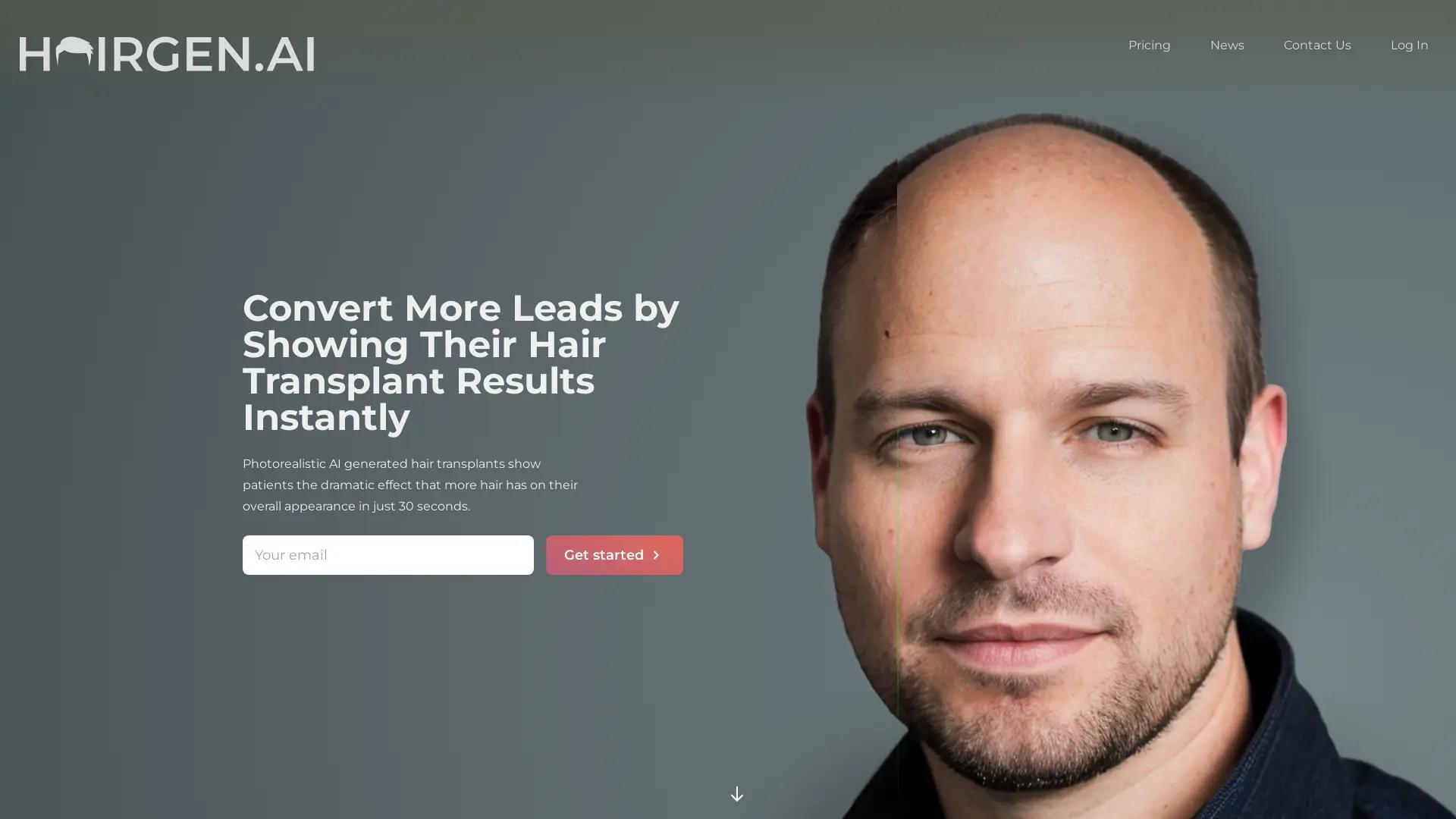 Hairgen AI screenshot