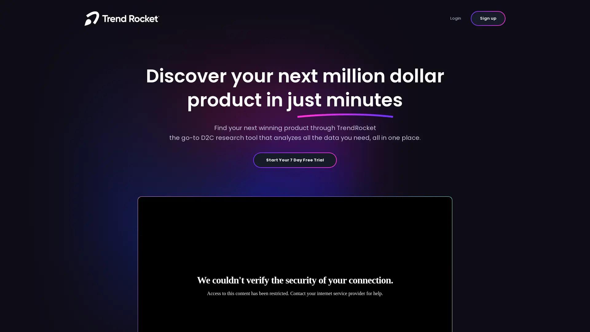 Trend Rocket screenshot