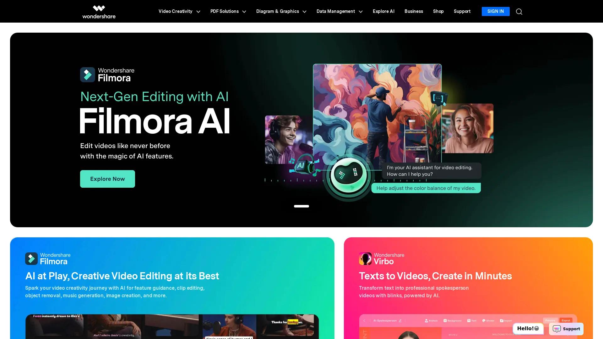 Wondershare screenshot