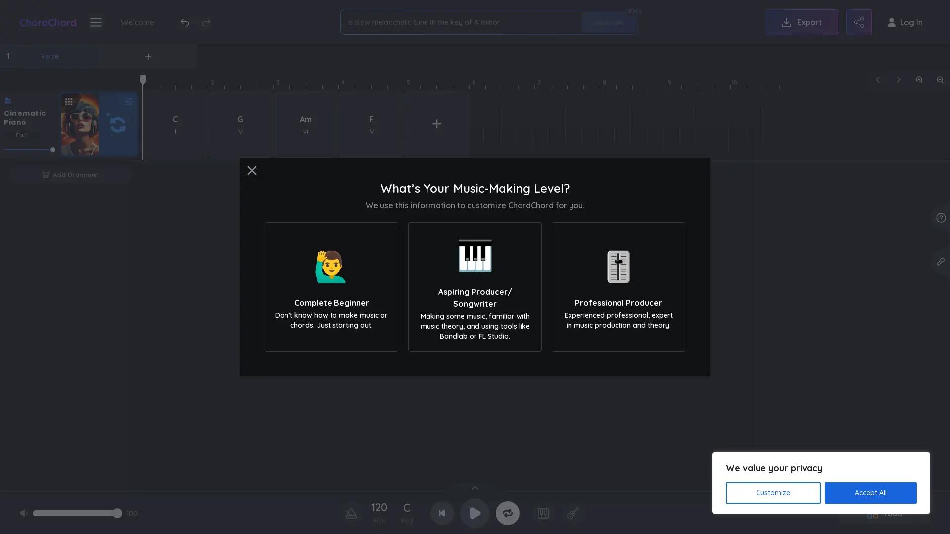 ChordChord screenshot