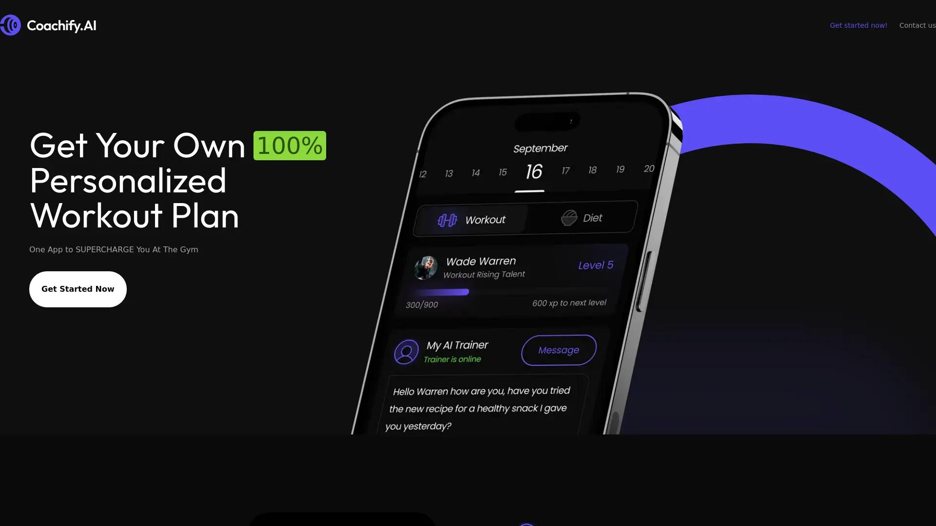 Coachify.AI screenshot