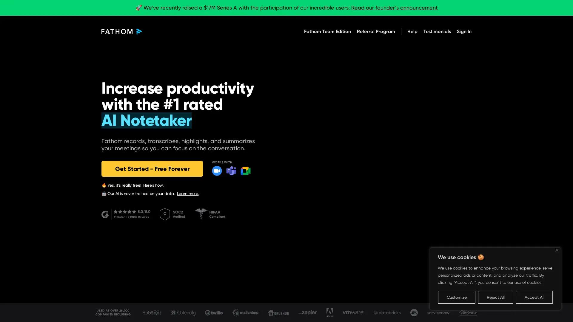 Fathom 2.0 screenshot