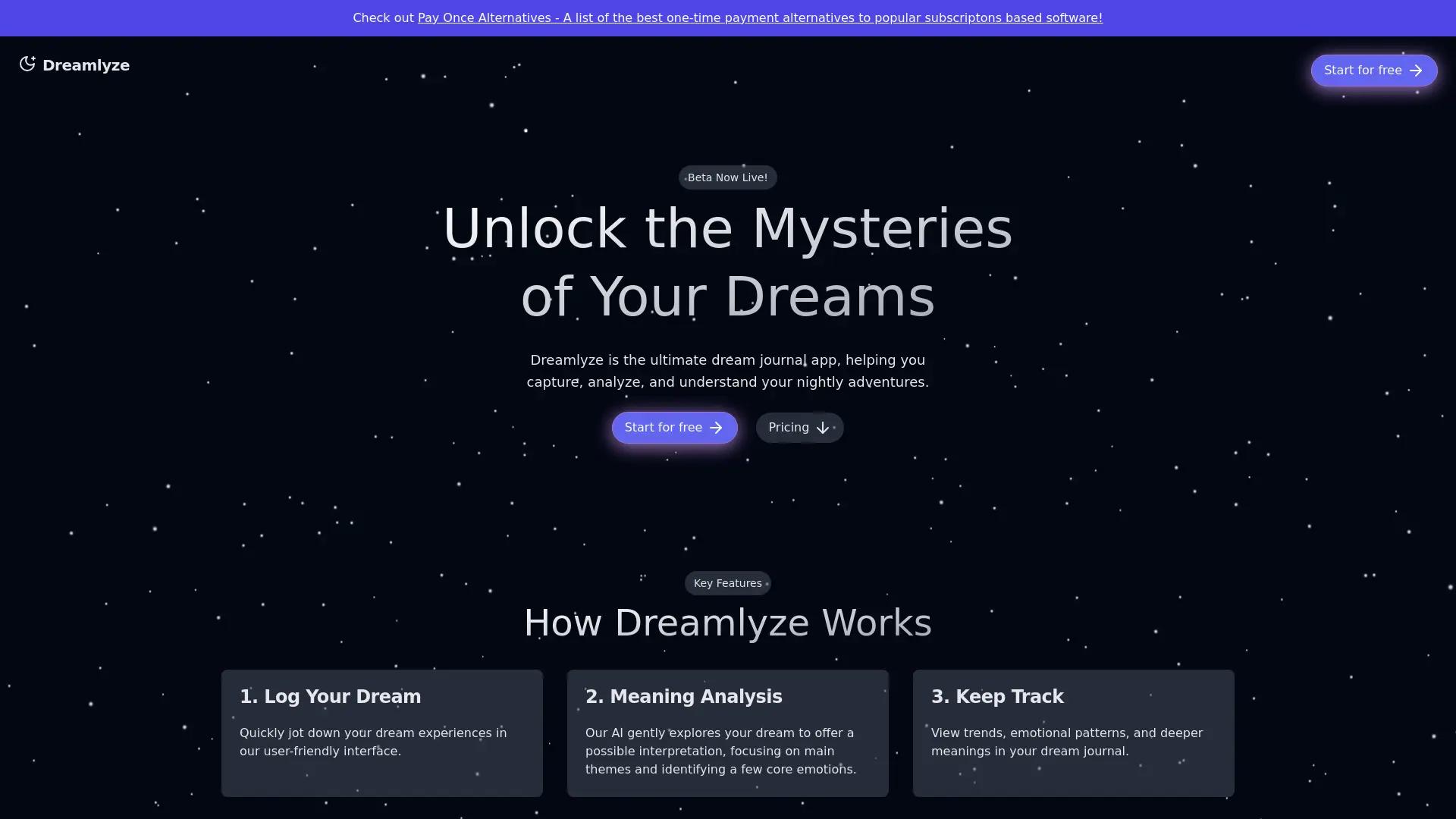 Dreamlyze screenshot