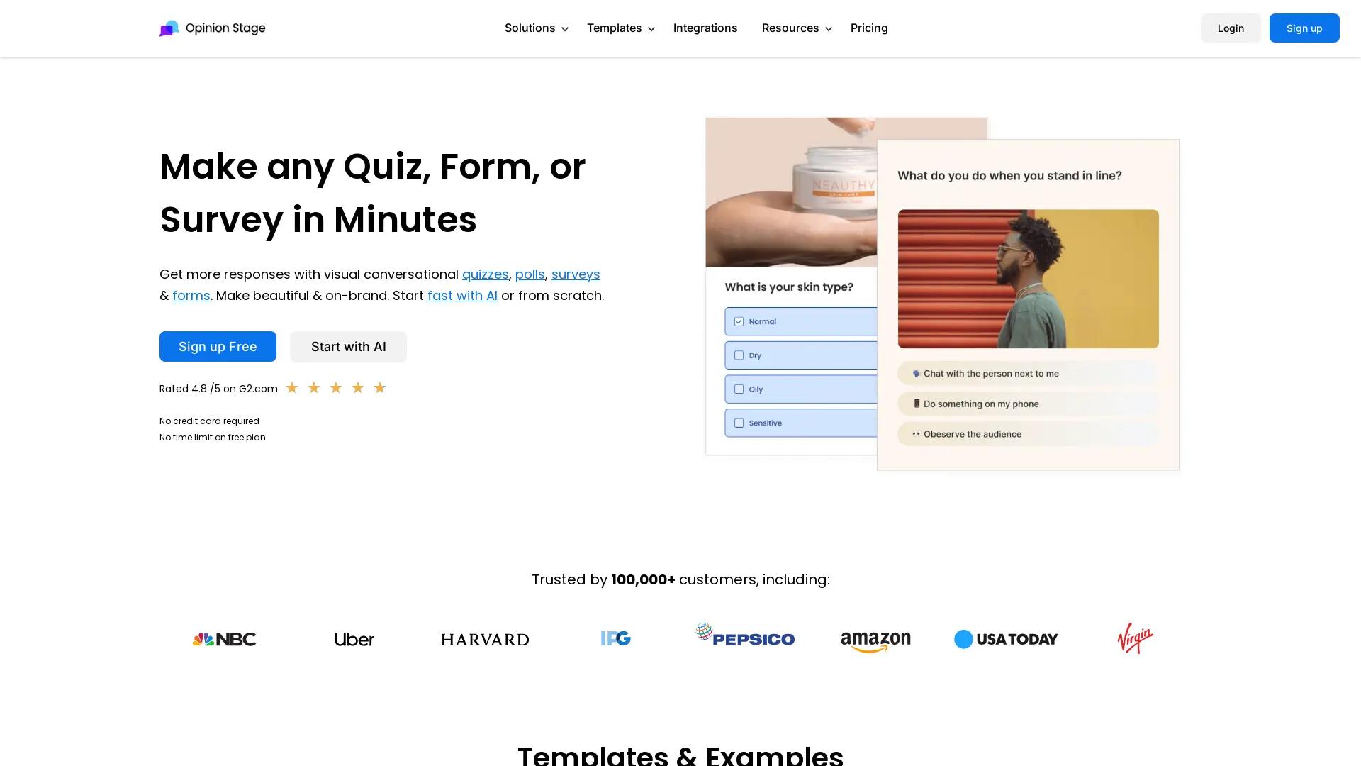 Opinion Stage AI screenshot