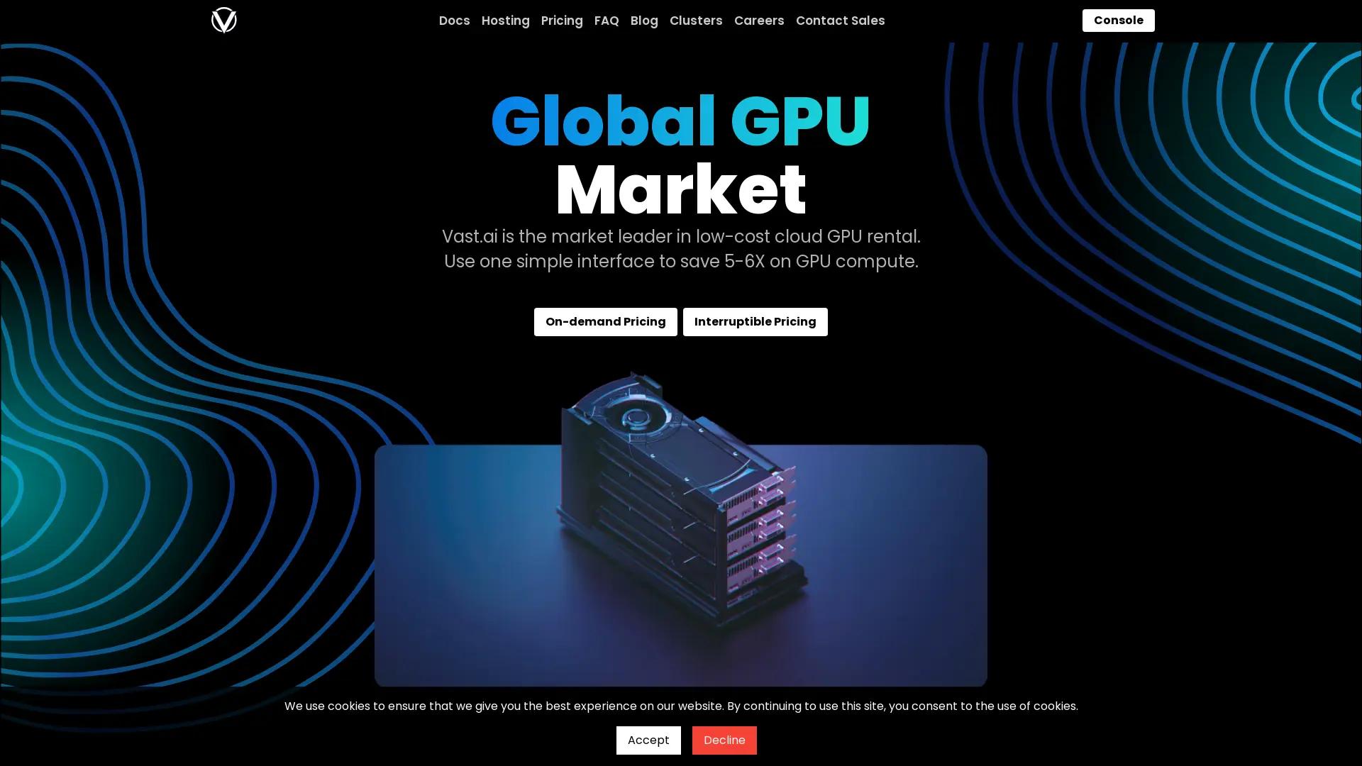 Vast.AI screenshot