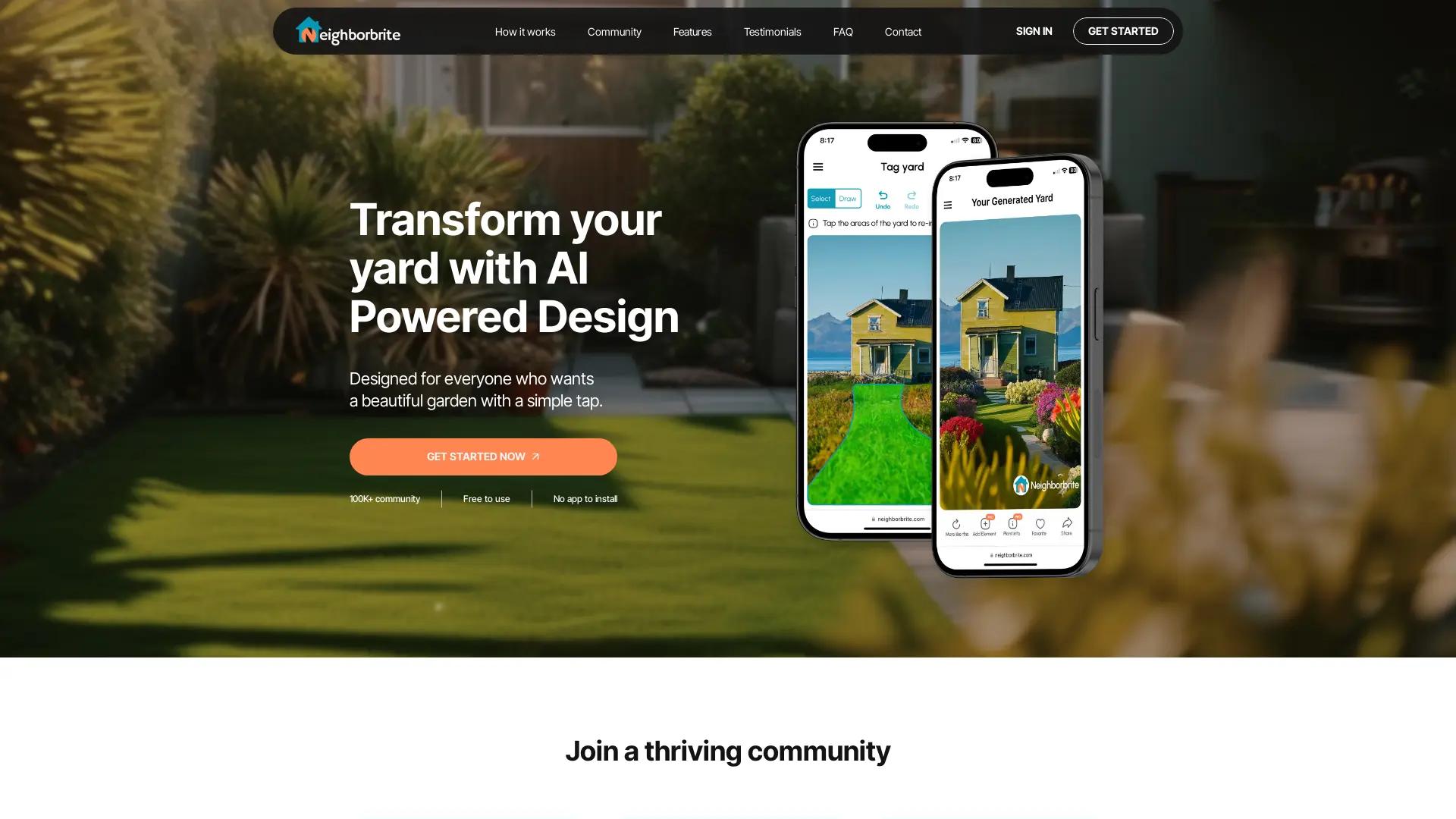 Neighborbrite screenshot