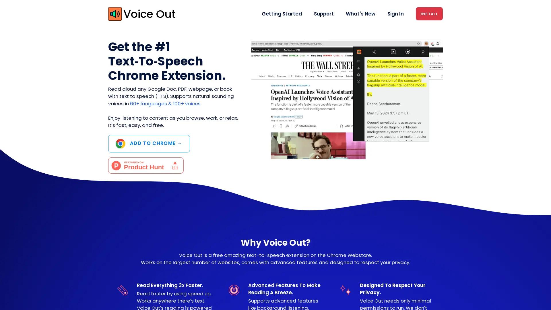 Voice Out screenshot