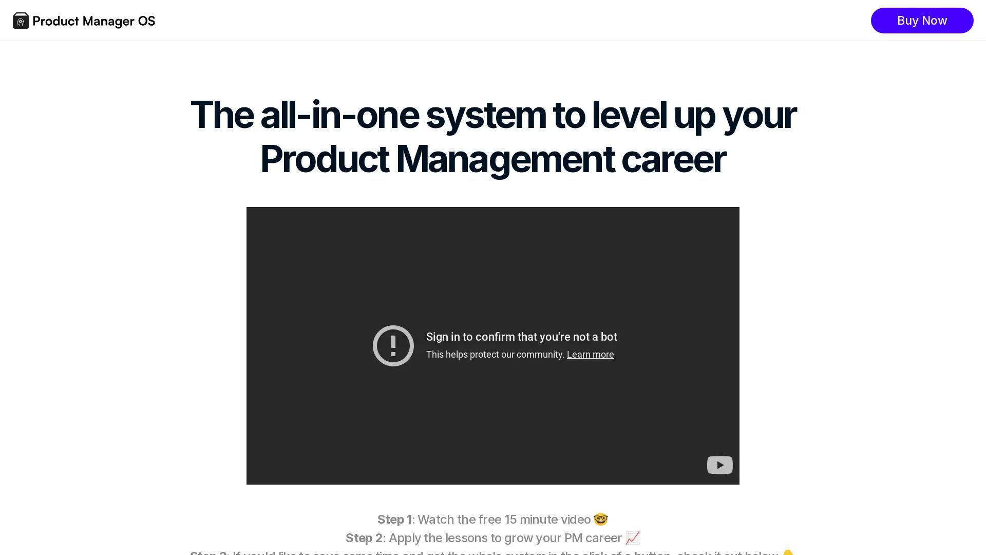 Product Manager OS screenshot