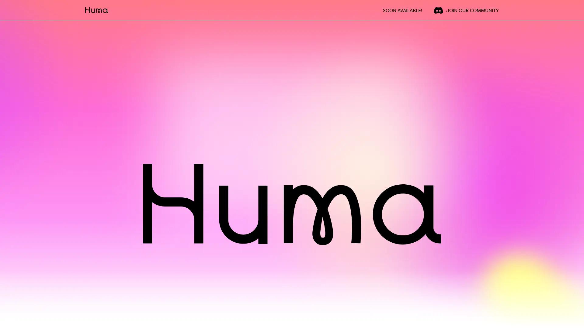 Huma AI screenshot
