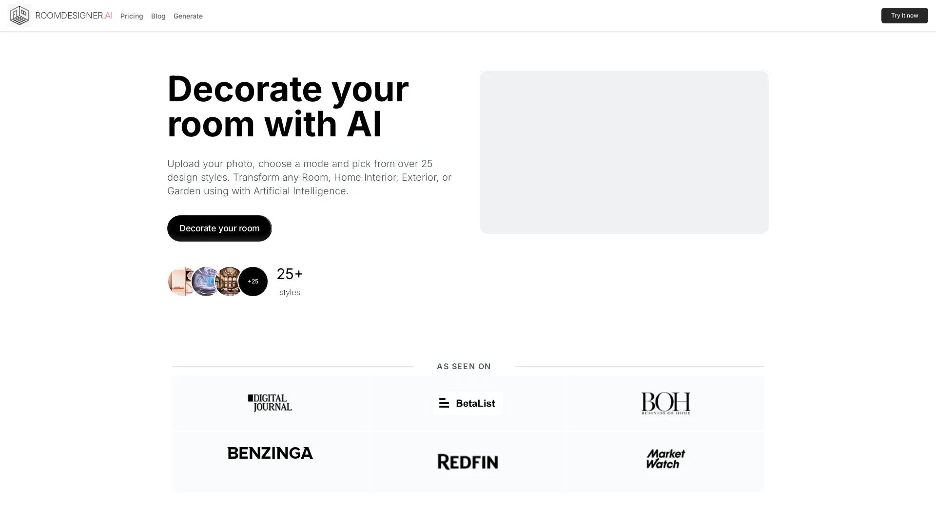 roomdesigner.ai screenshot