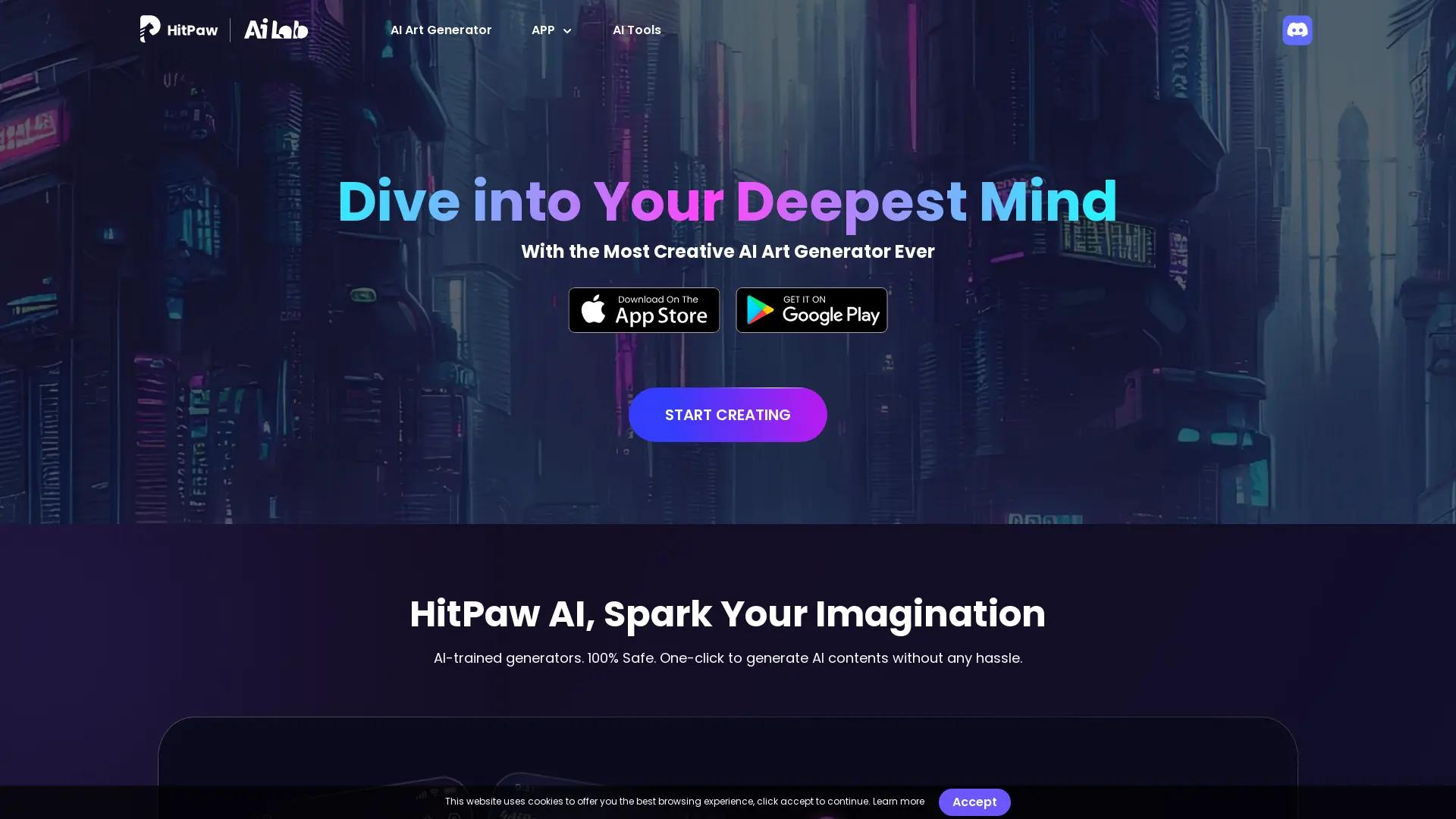 HitPaw Image Generator screenshot