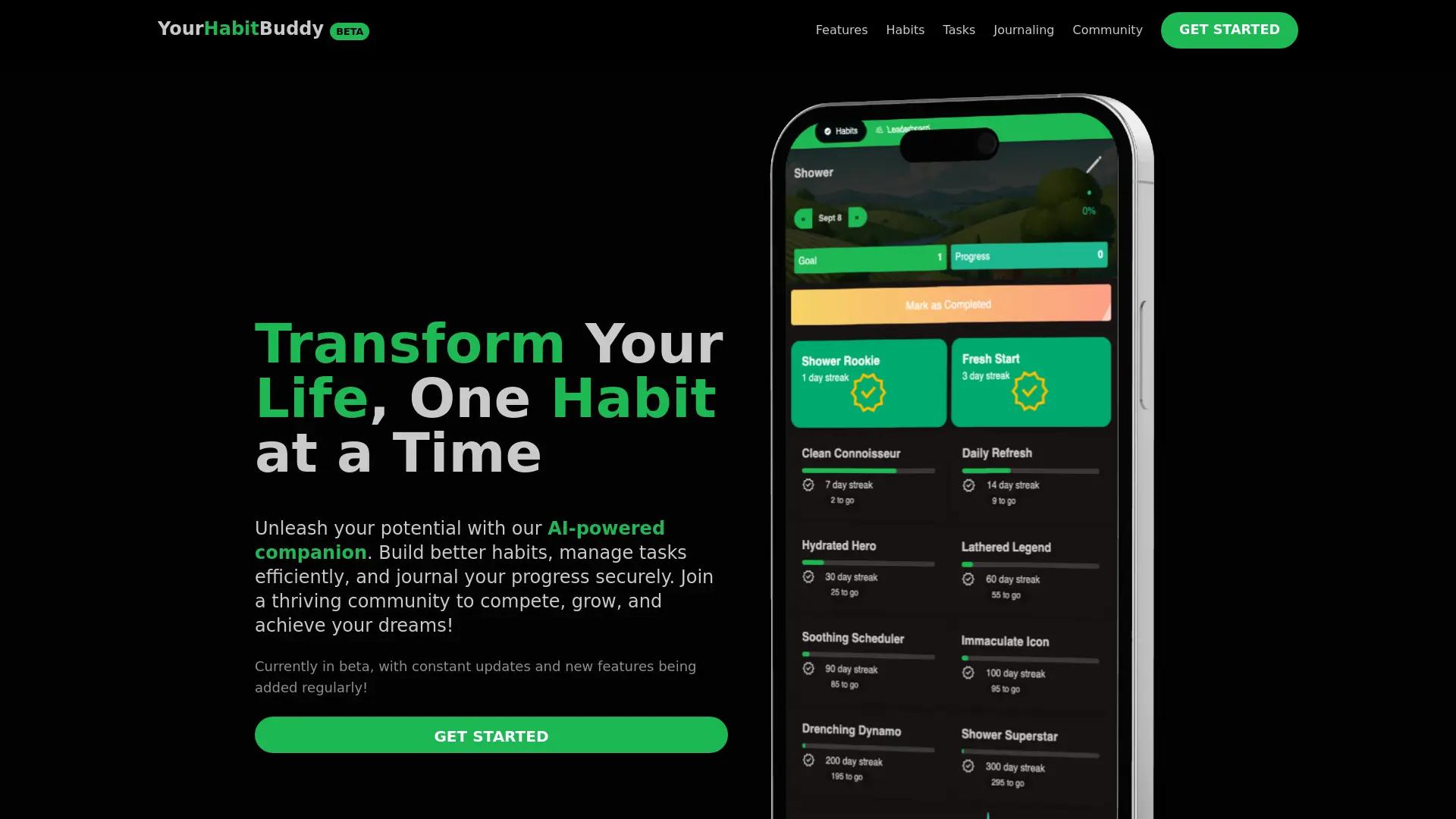 YourHabitBuddy screenshot