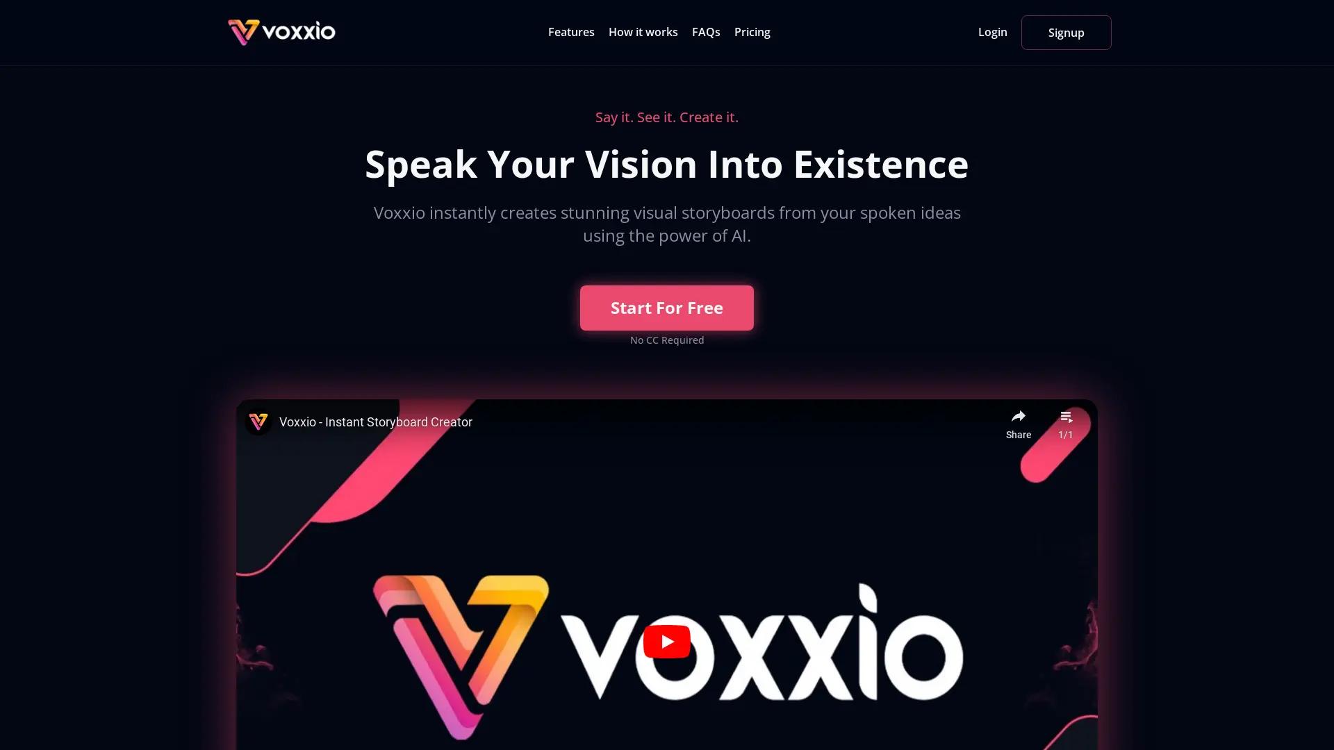 Voxxio screenshot