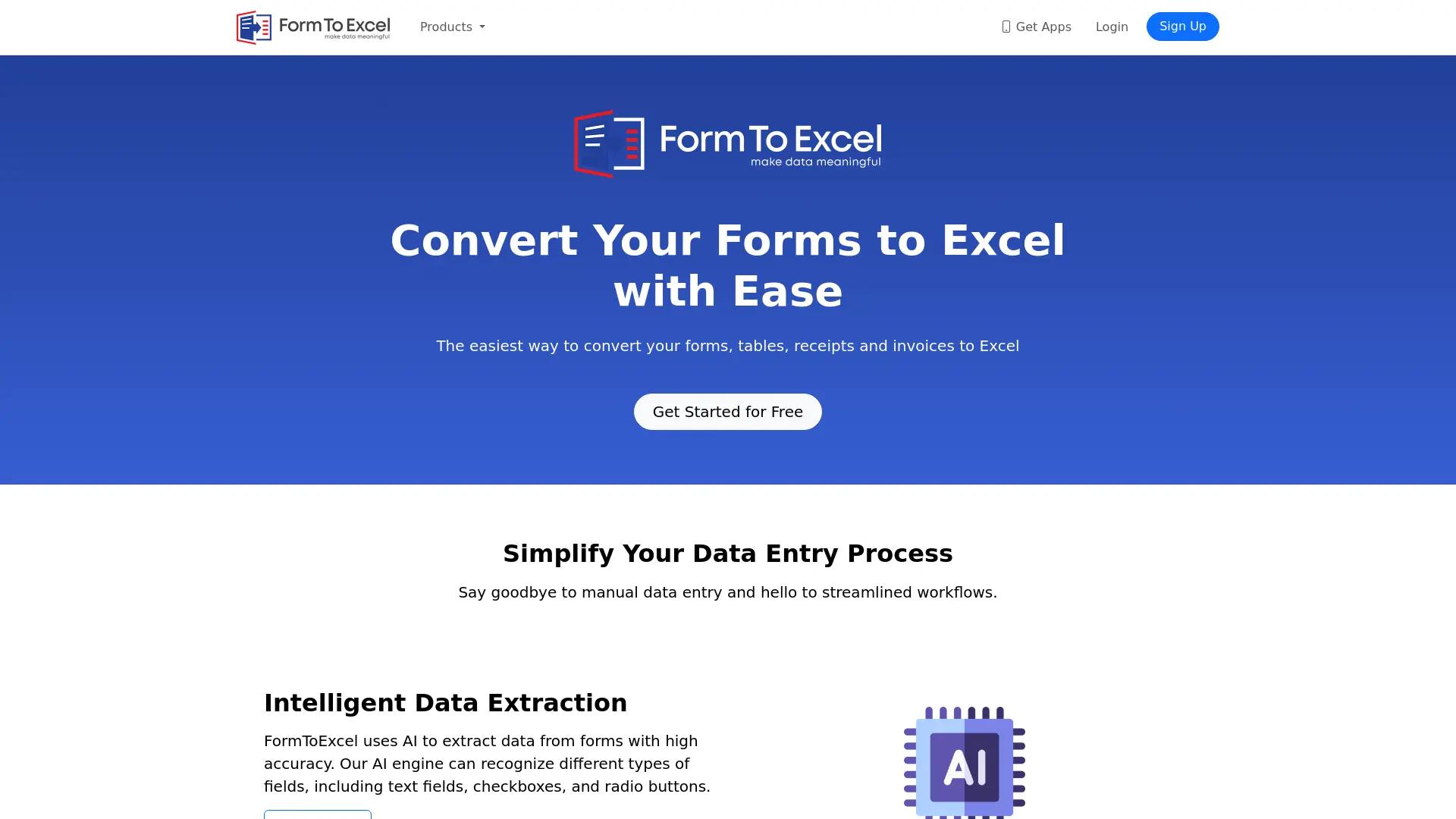FormToExcel screenshot